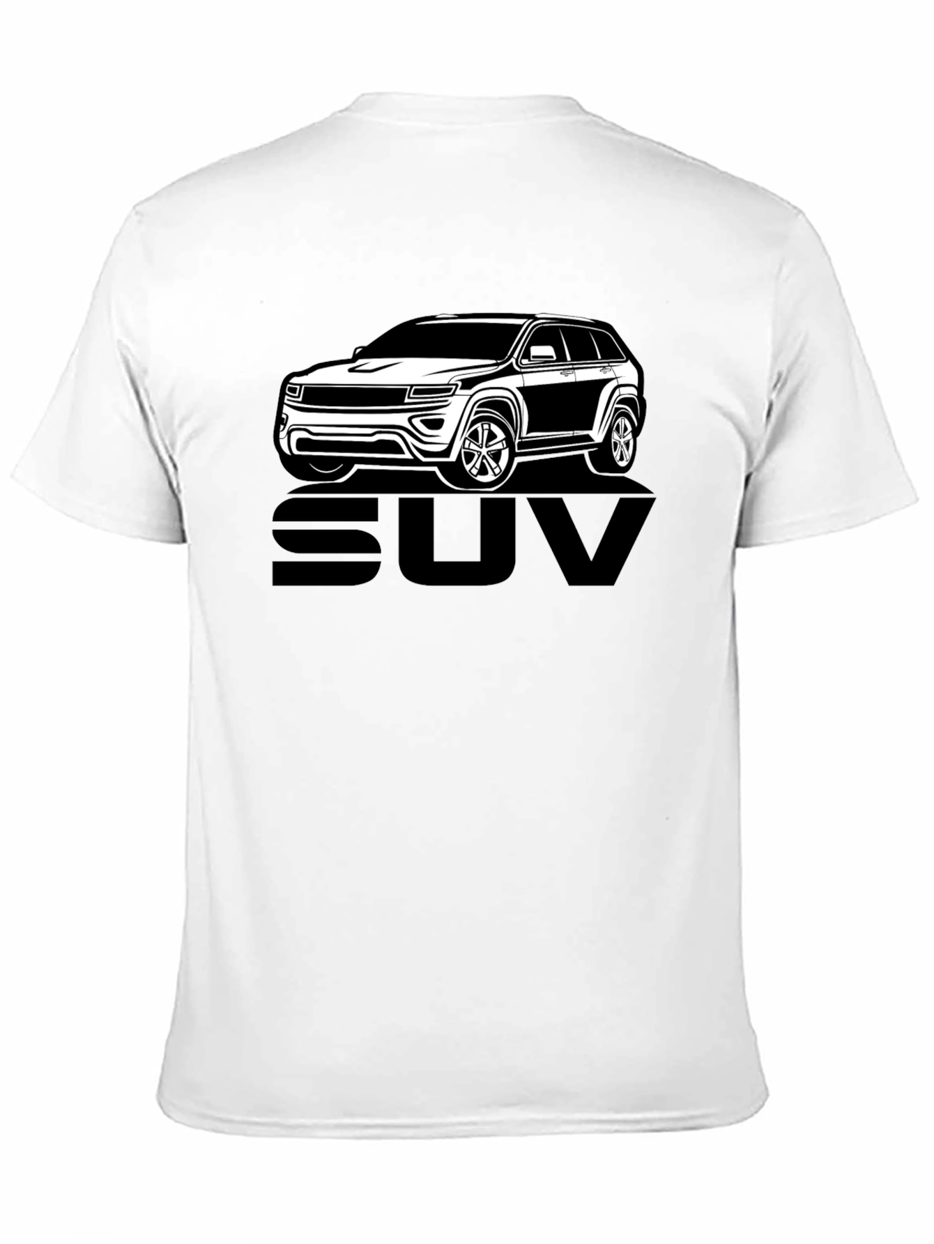 SUV Graphic Tee - Black Unisex T-Shirt