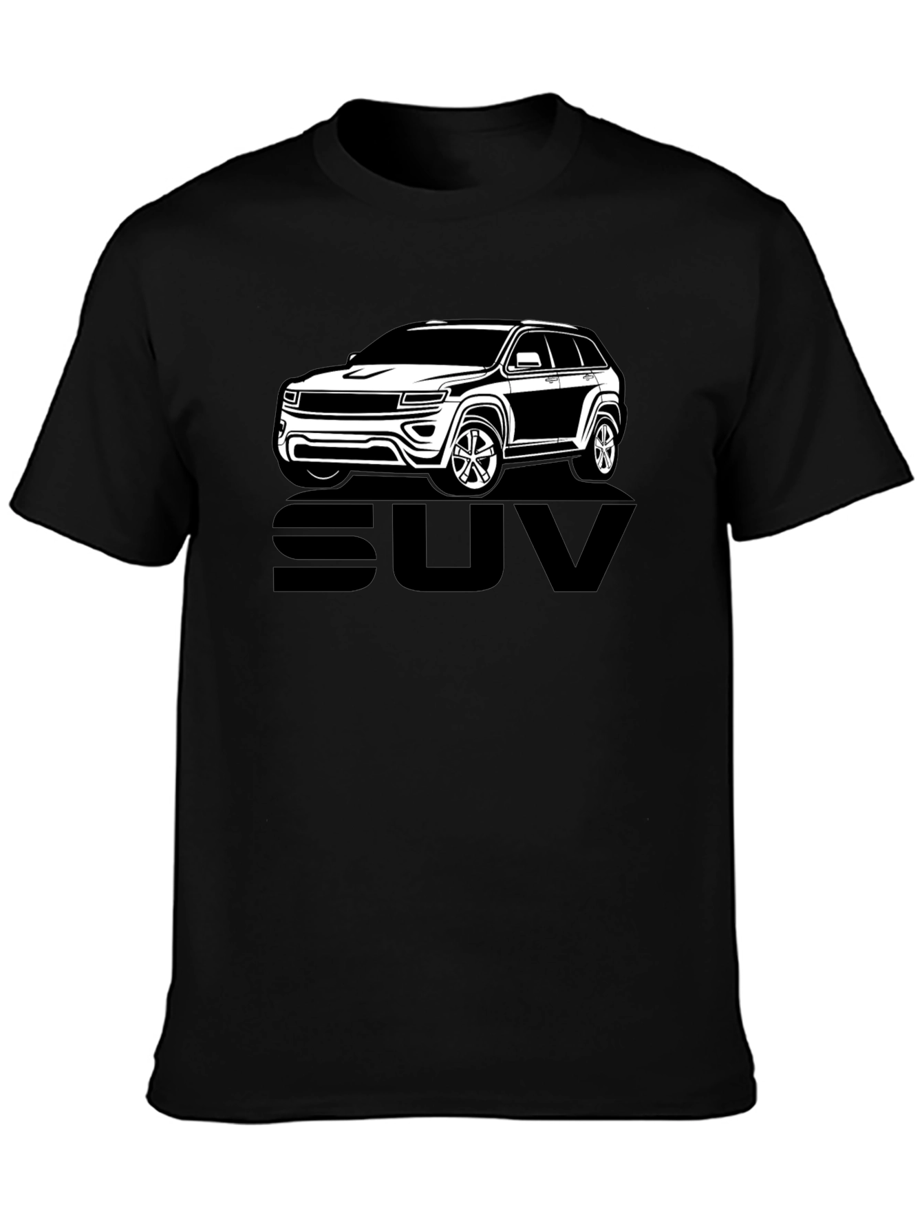 SUV Graphic Tee - Black Unisex T-Shirt