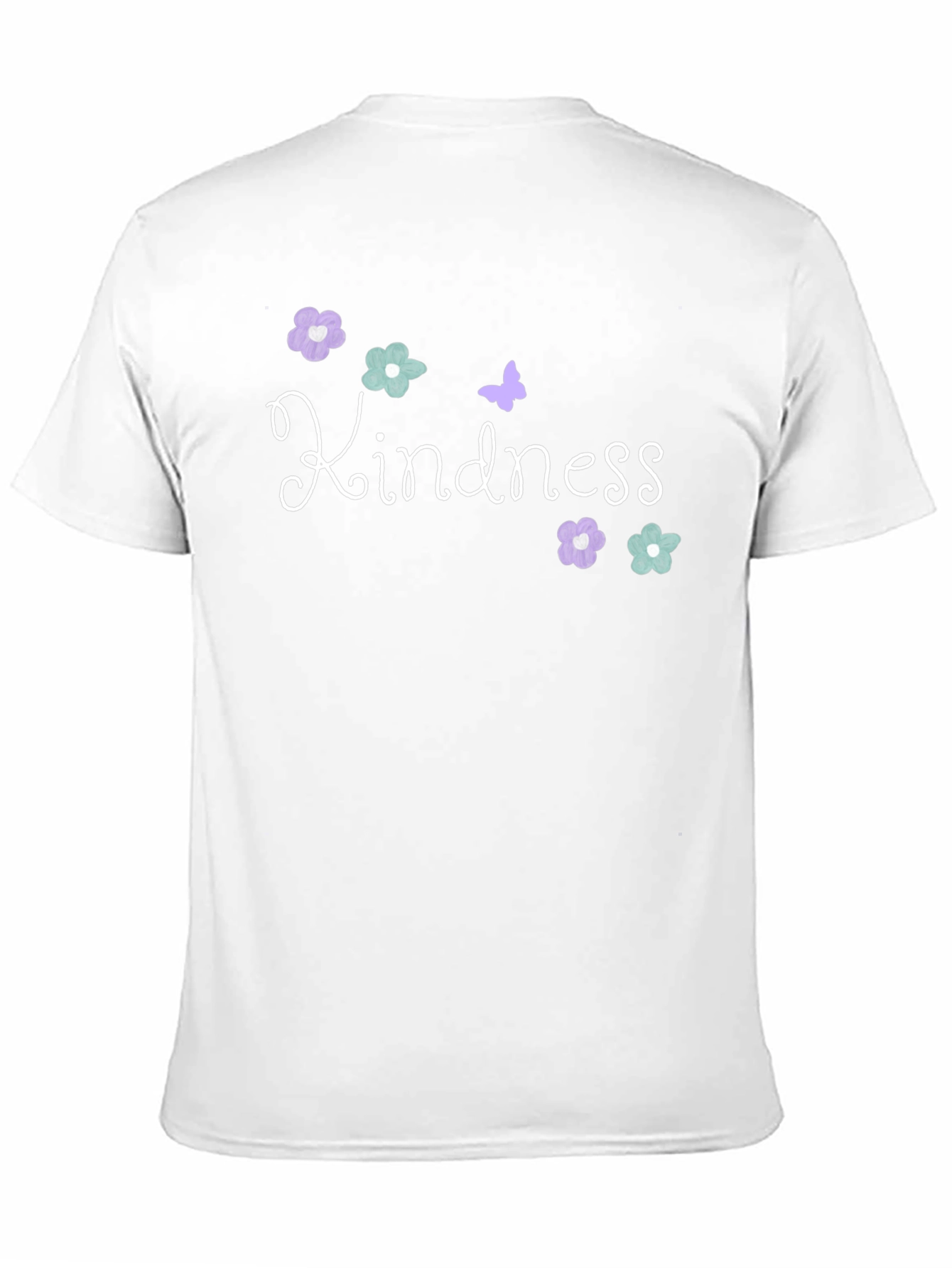 Kindness Graphic Tee - Black Cotton Blend