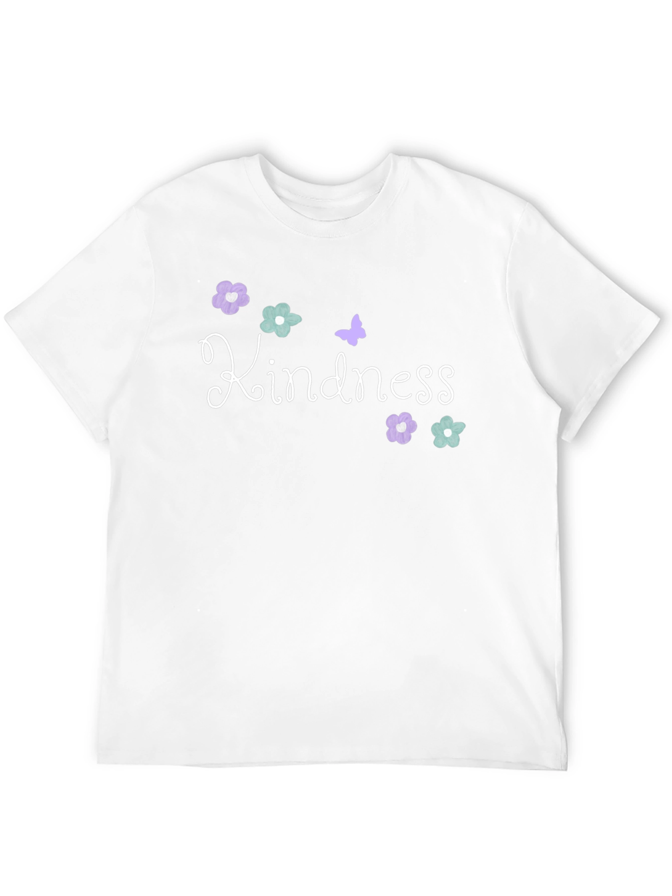 Kindness Graphic Tee - Black Cotton Blend