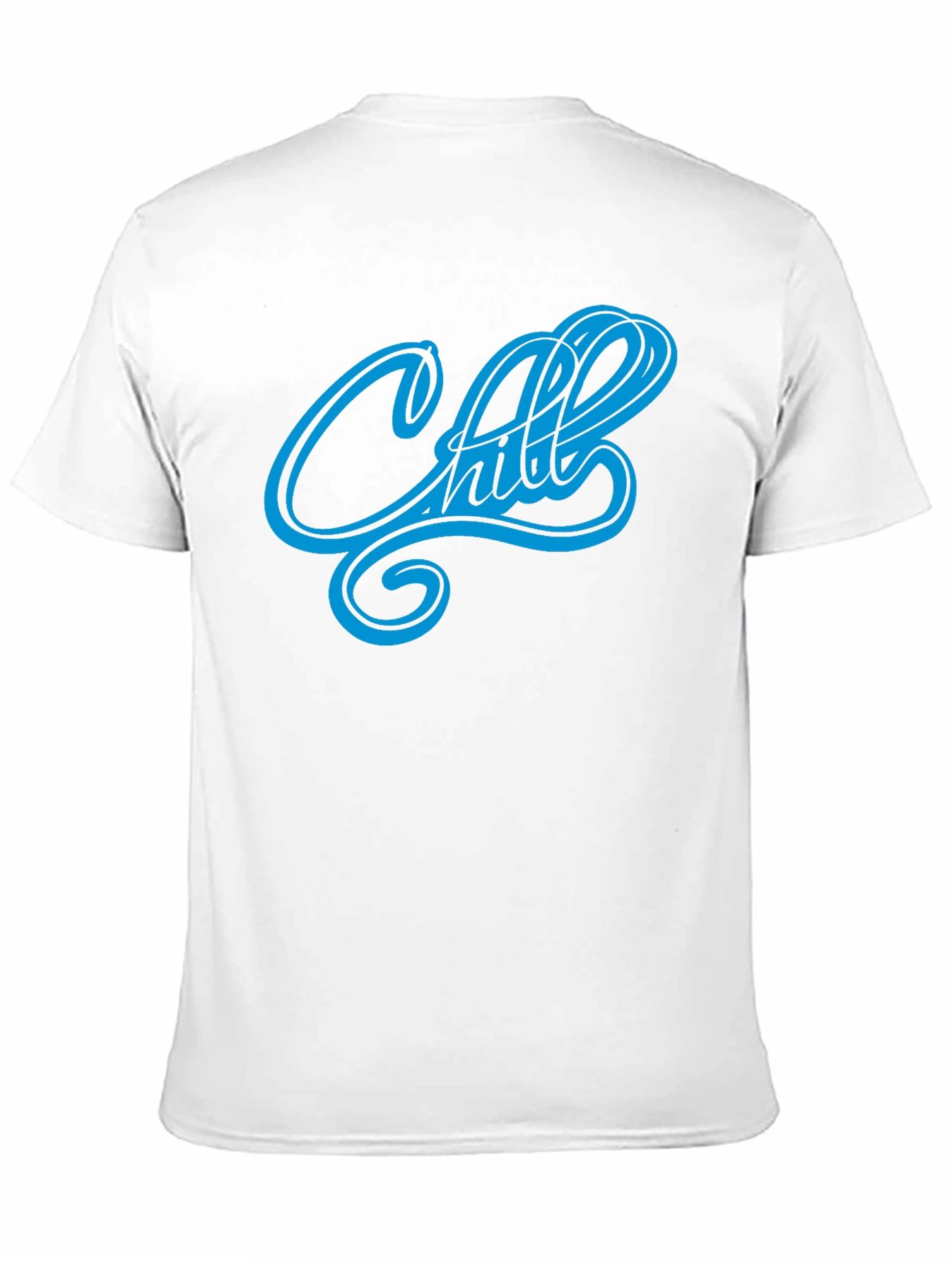 Chill Mode On: Mens Black Graphic T-Shirt