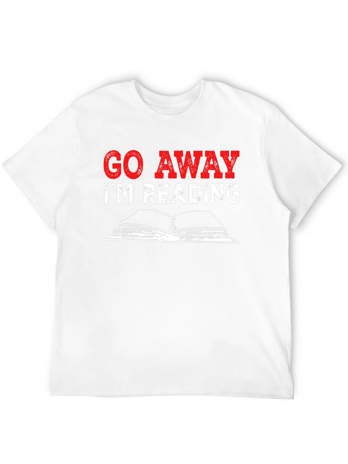 Go Away Im Reading Graphic T-Shirt