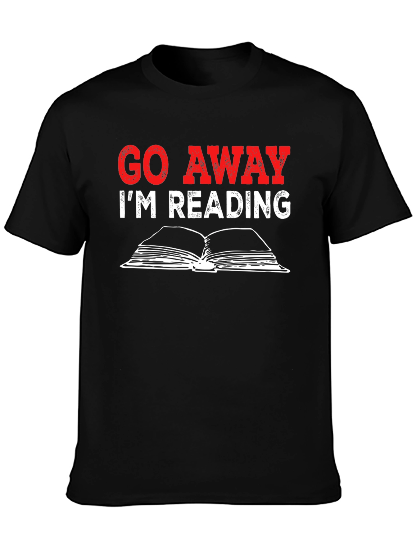 Go Away Im Reading Graphic T-Shirt