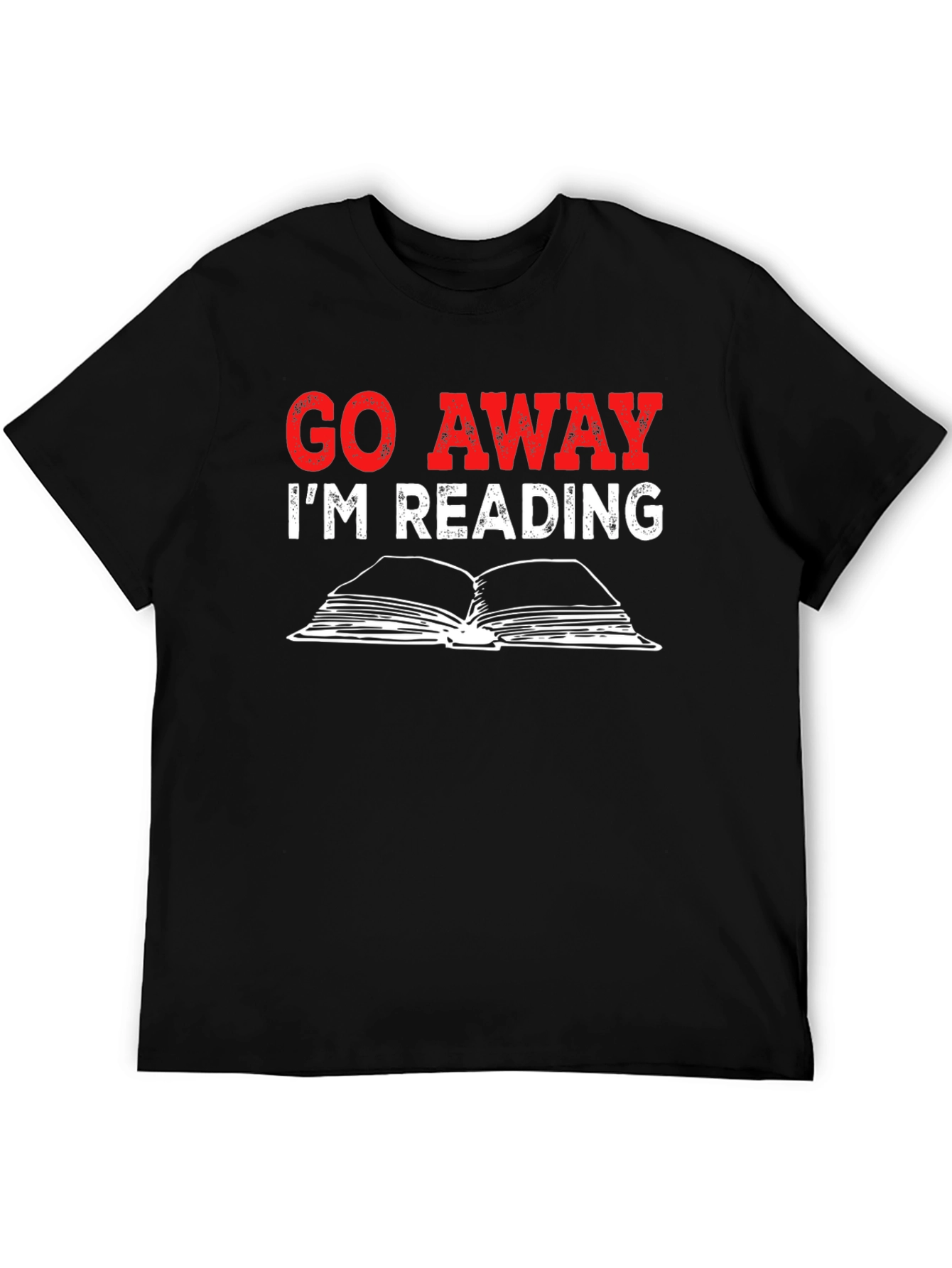 Go Away Im Reading Graphic T-Shirt