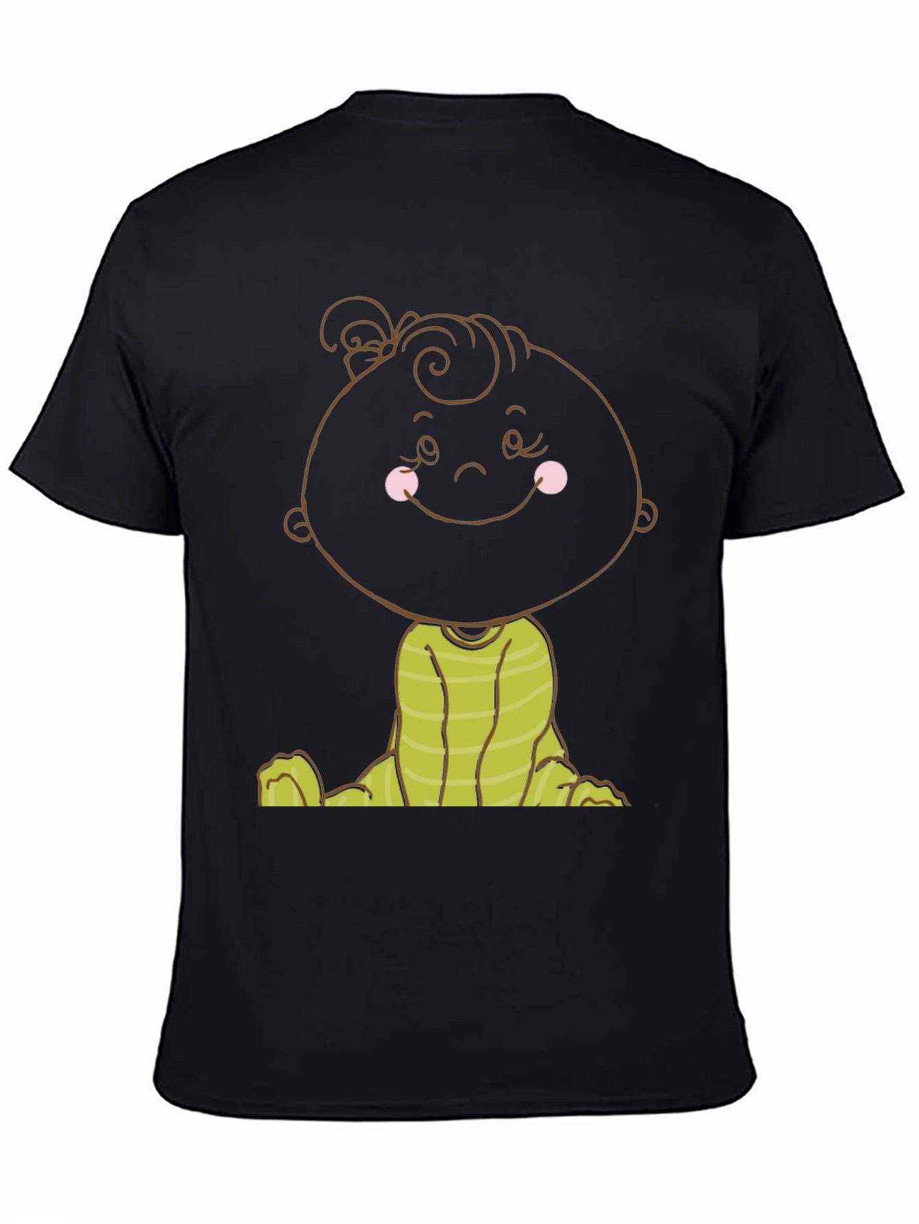 Cute Cartoon Baby Graphic T-Shirt
