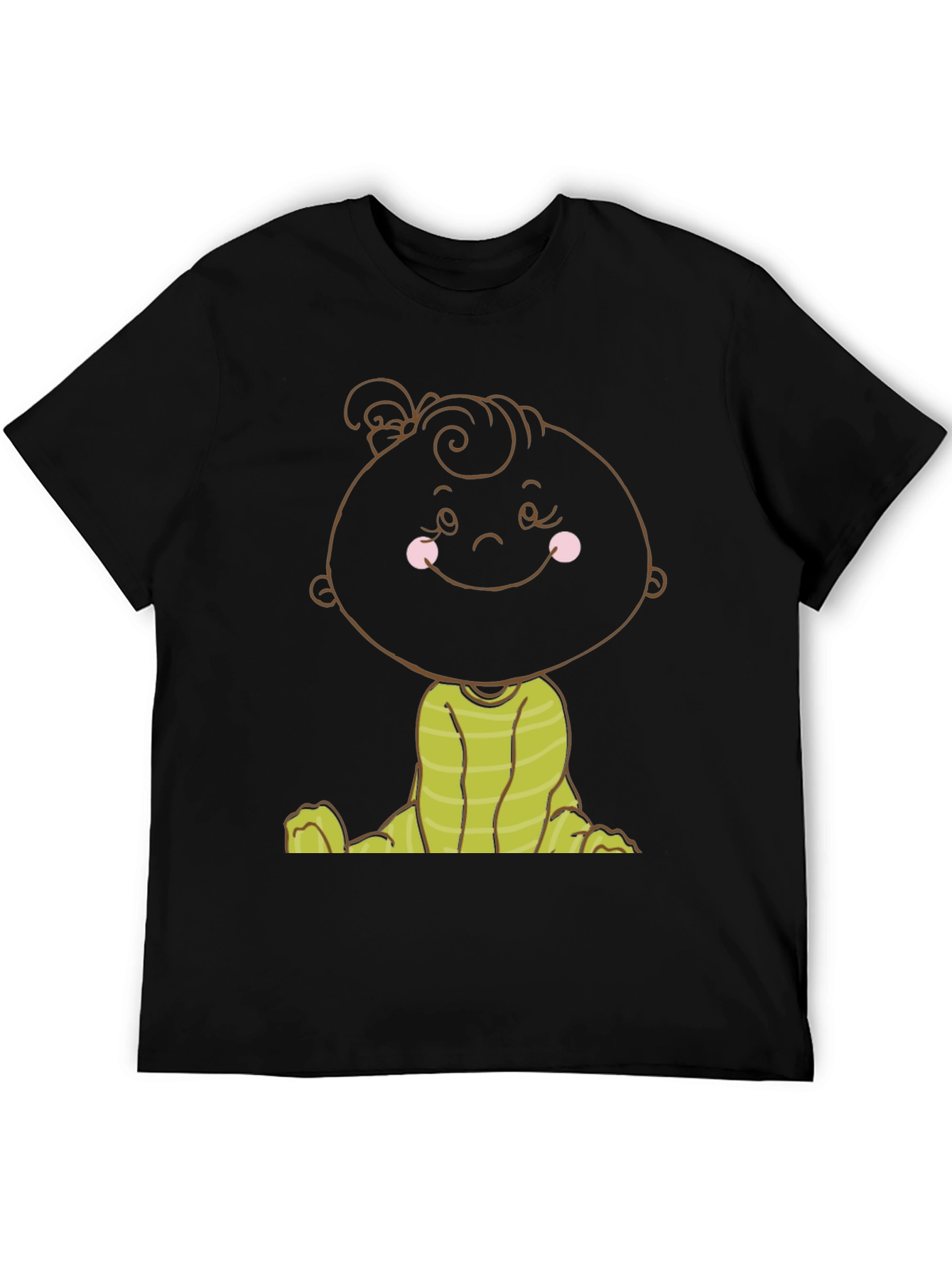 Cute Cartoon Baby Graphic T-Shirt