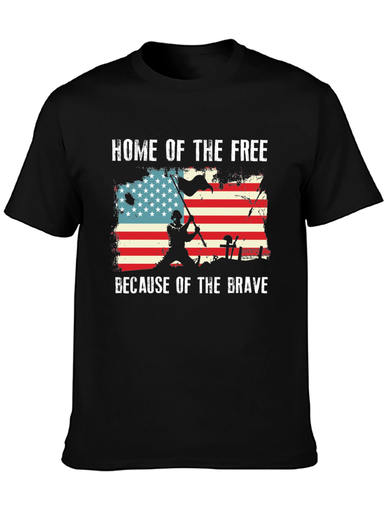 Home of the Free Graphic T-Shirt