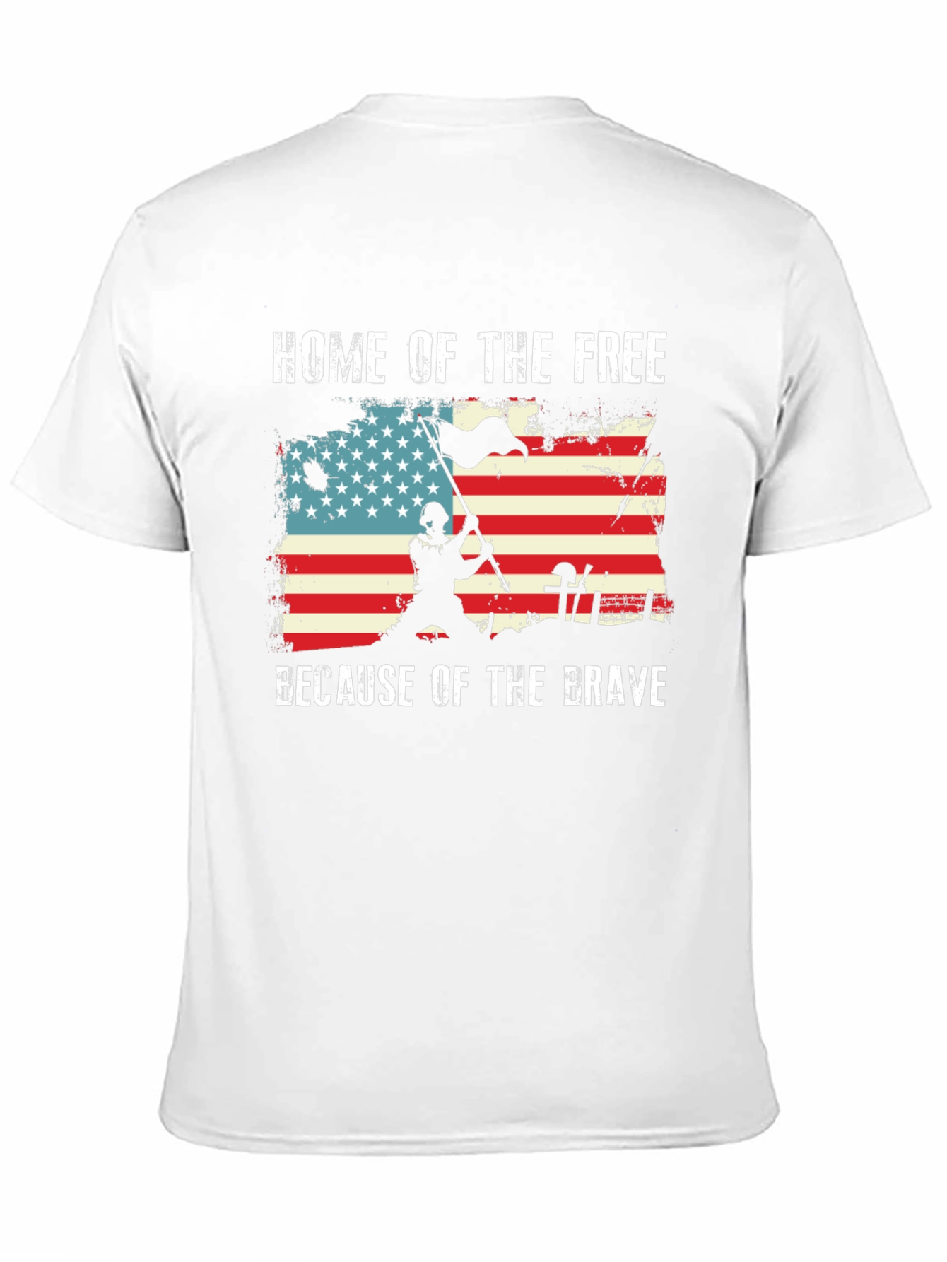 Home of the Free Graphic T-Shirt