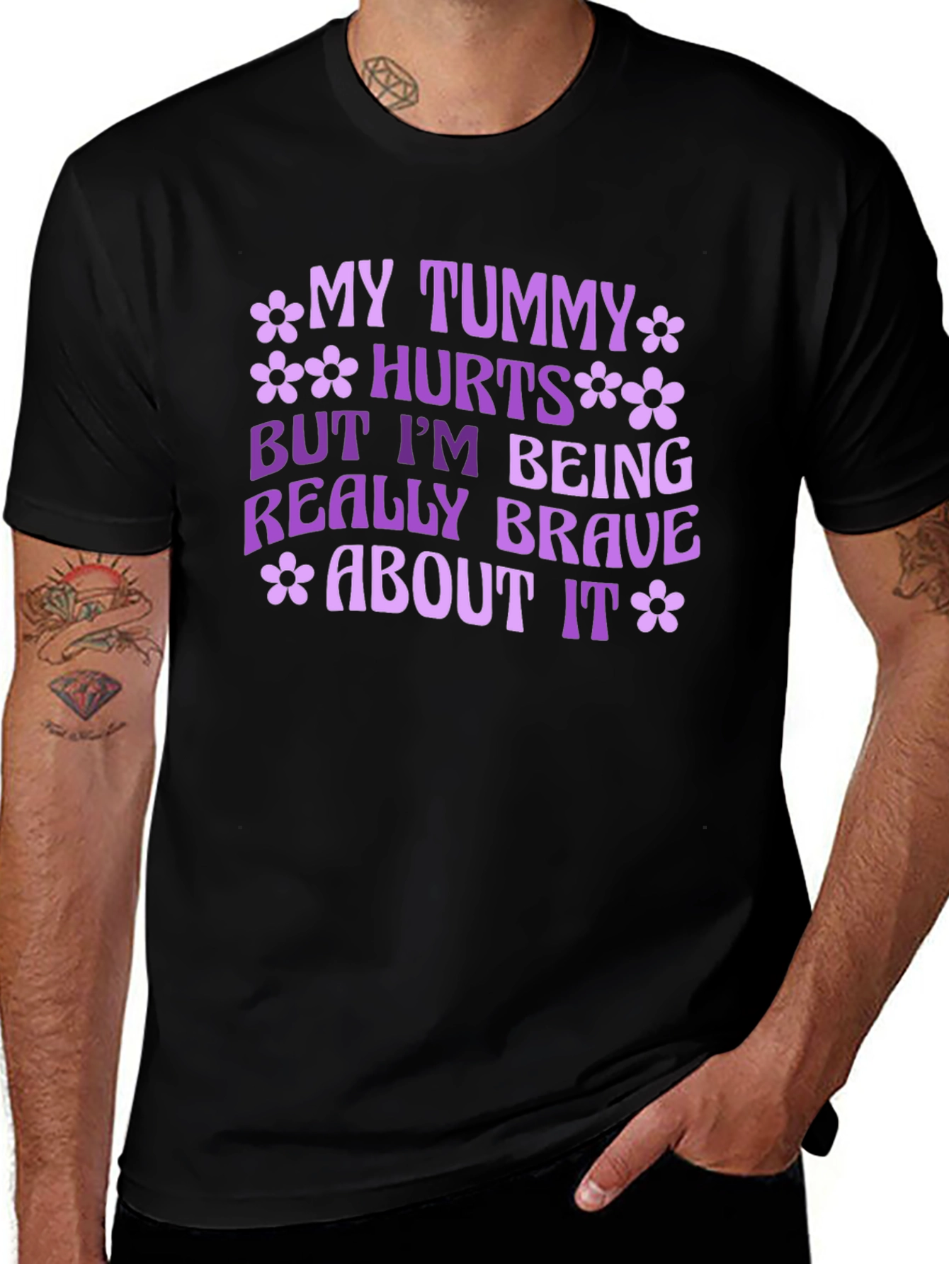 My Tummy Hurts Brave T-Shirt