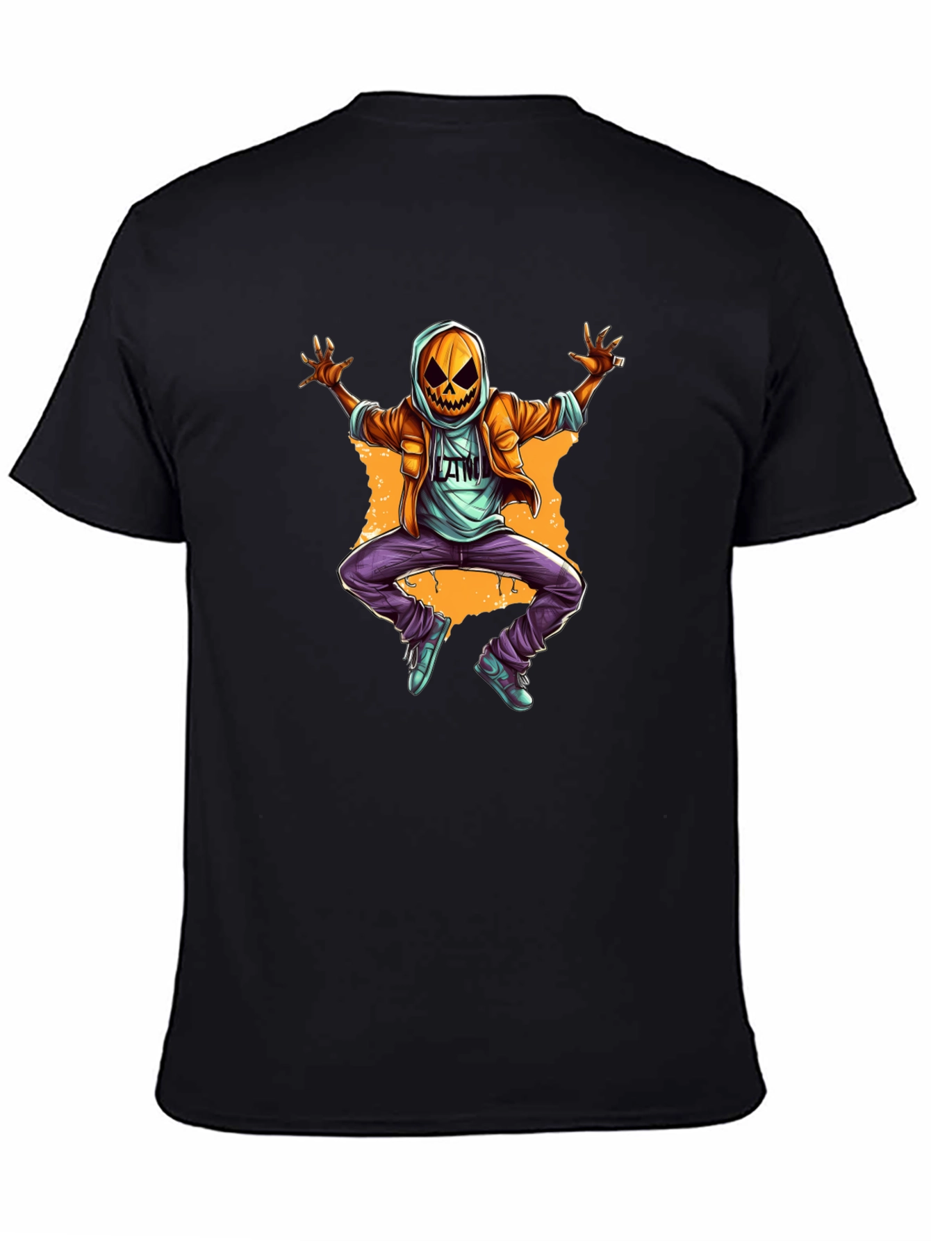 Pumpkin Head Halloween T-Shirt
