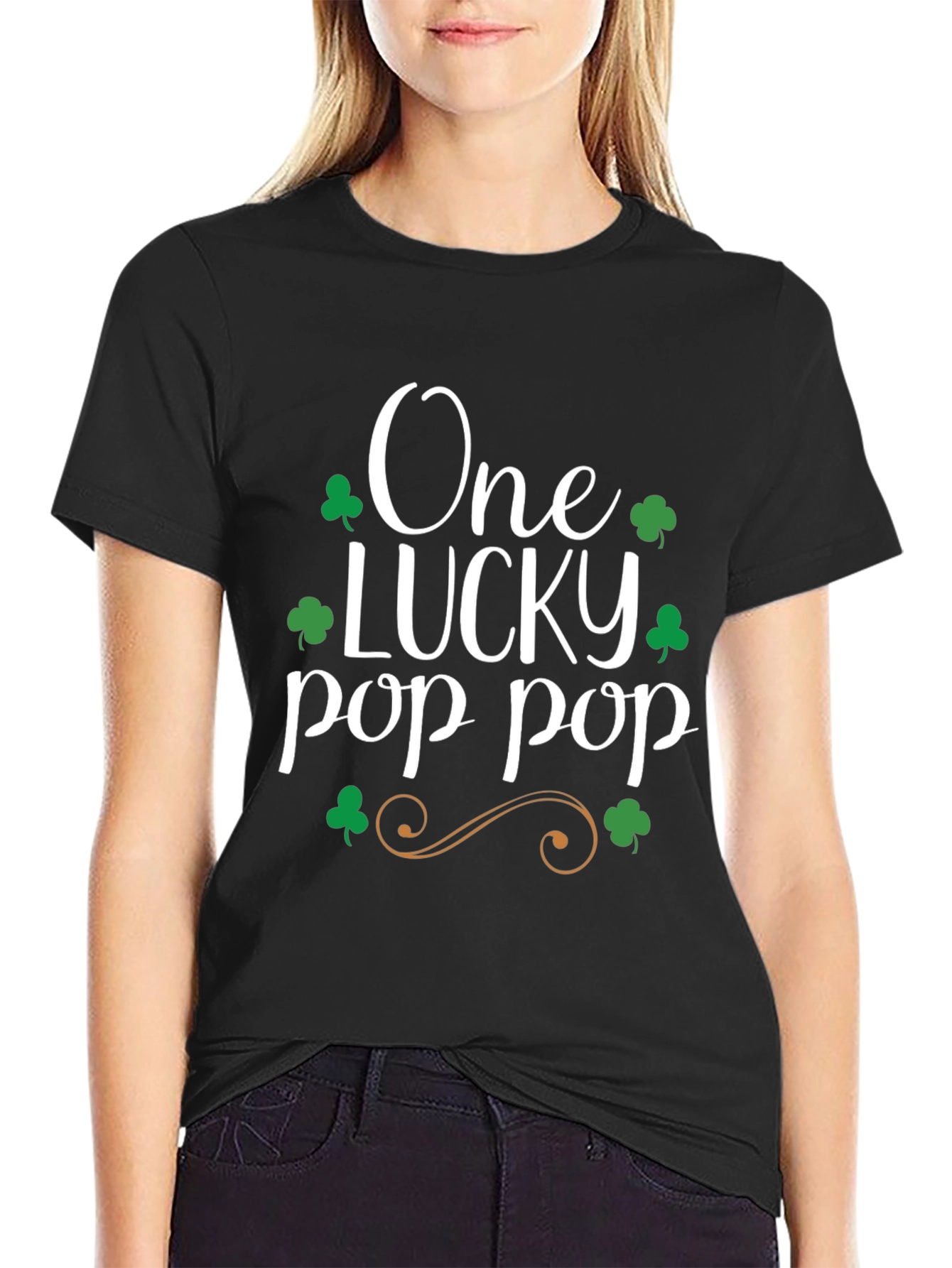 Lucky Pop Pop St. Patricks Day T-Shirt