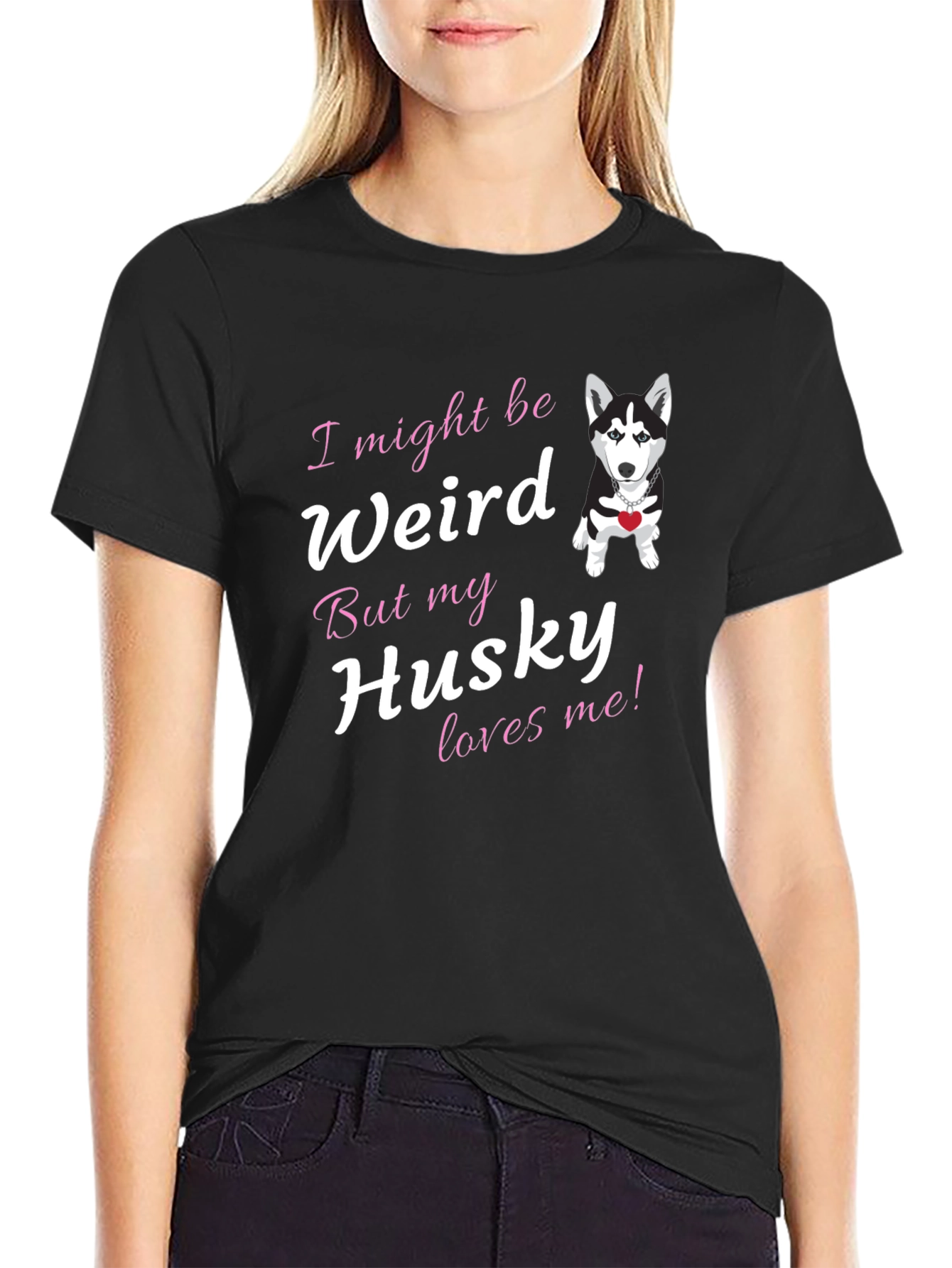 Weird Husky Lover T-Shirt