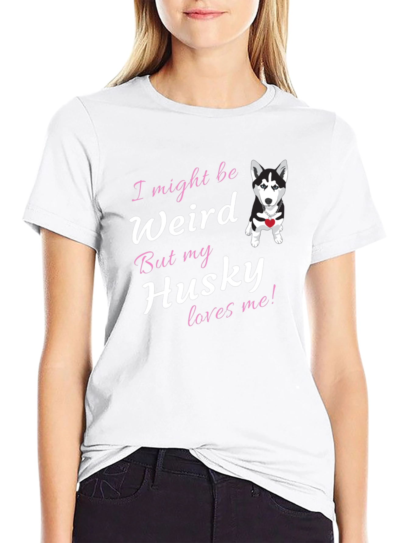 Weird Husky Lover T-Shirt
