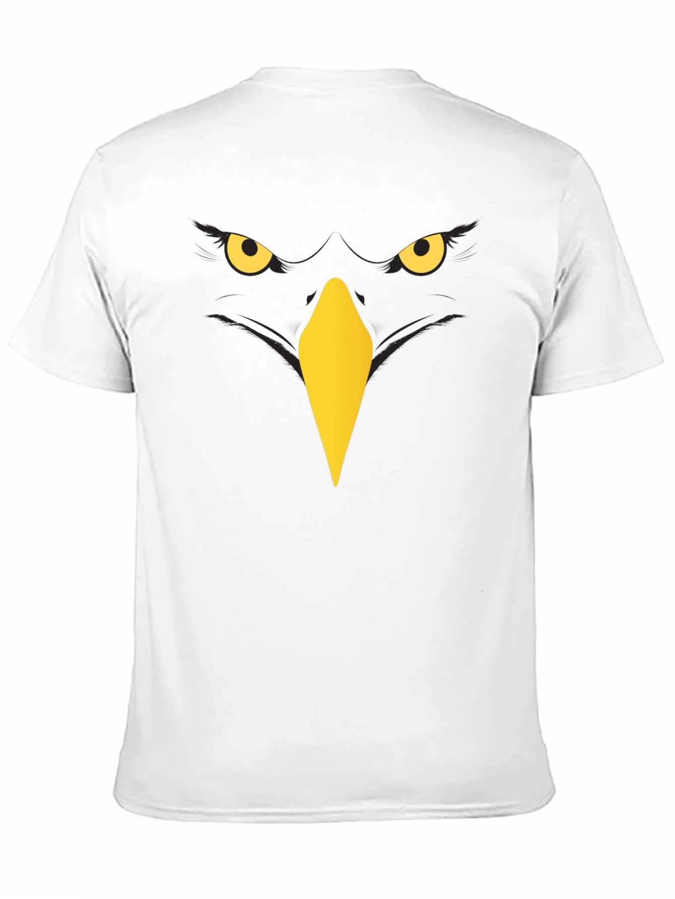 Raven Graphic T-Shirt - Mens Black Crew Neck