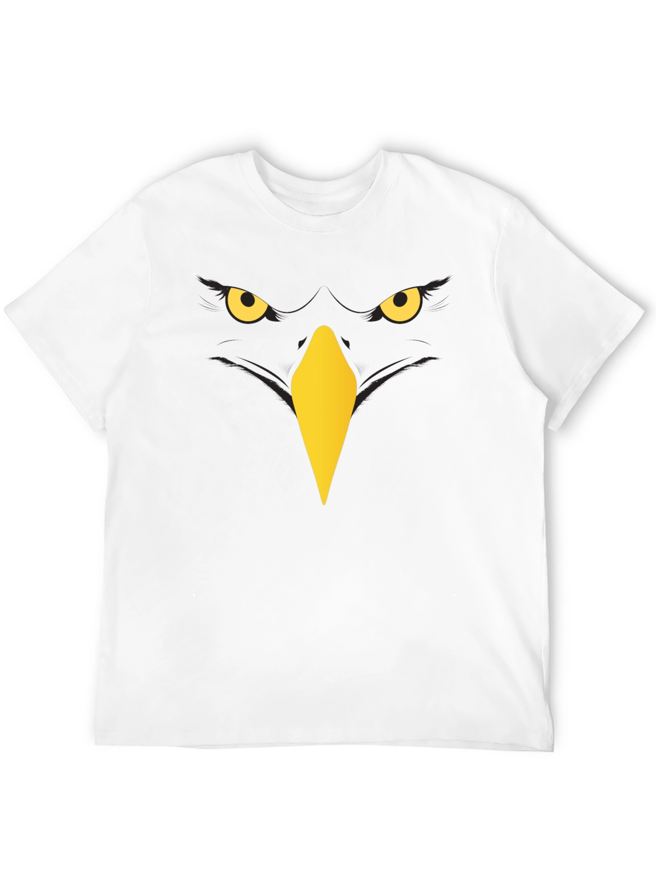 Raven Graphic T-Shirt - Mens Black Crew Neck
