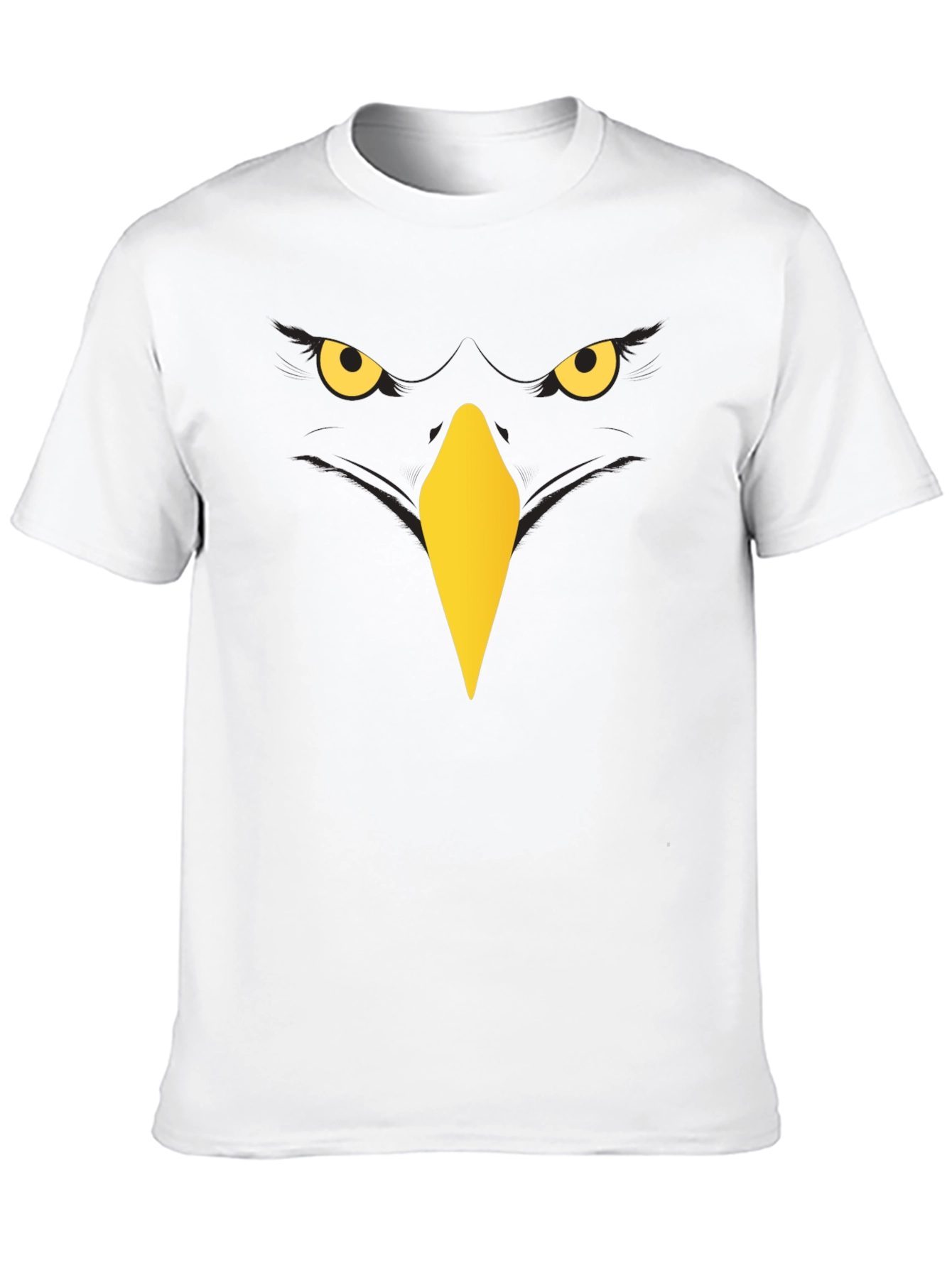 Raven Graphic T-Shirt - Mens Black Crew Neck