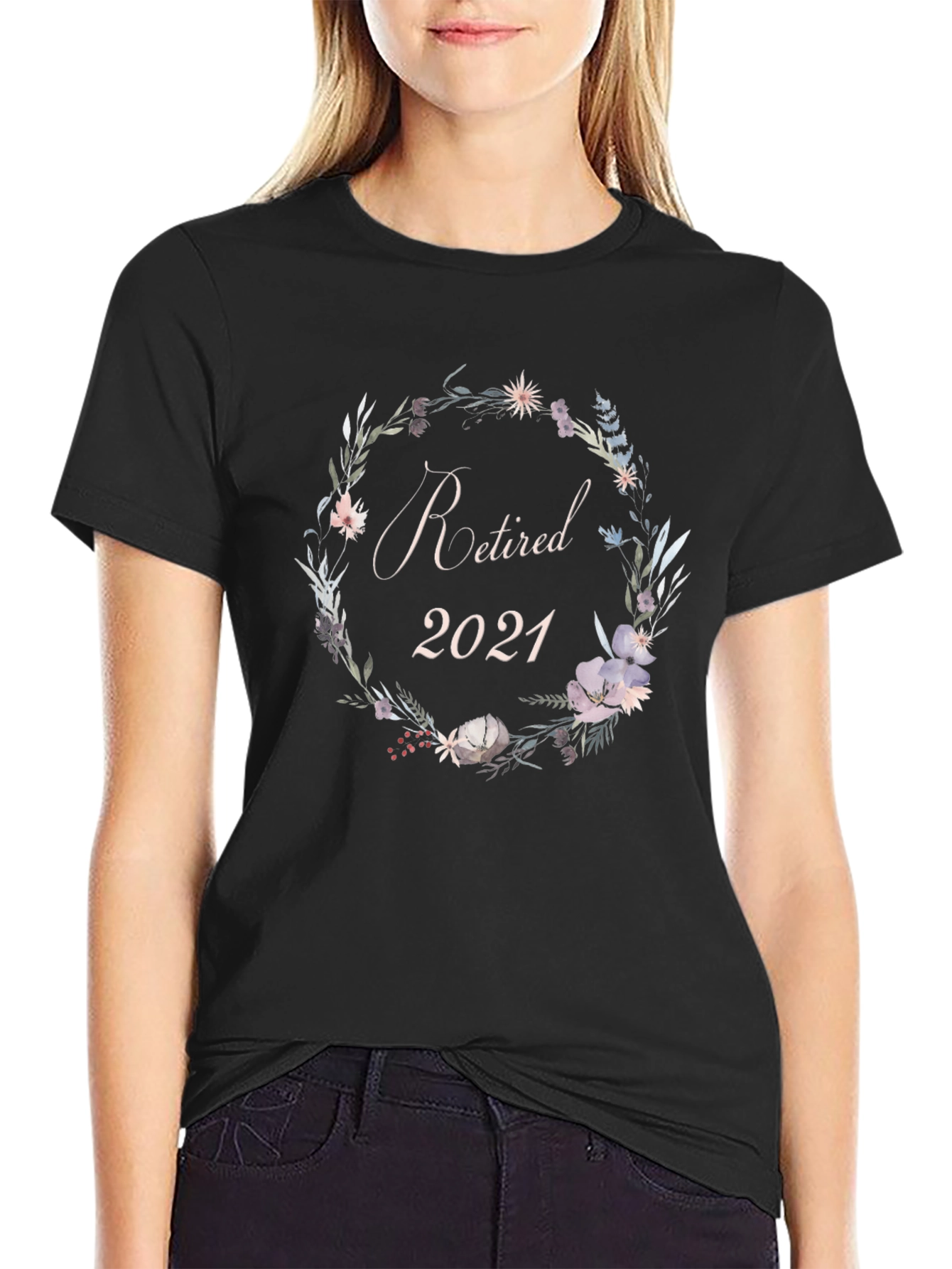 Retired 2021 Floral Wreath T-Shirt