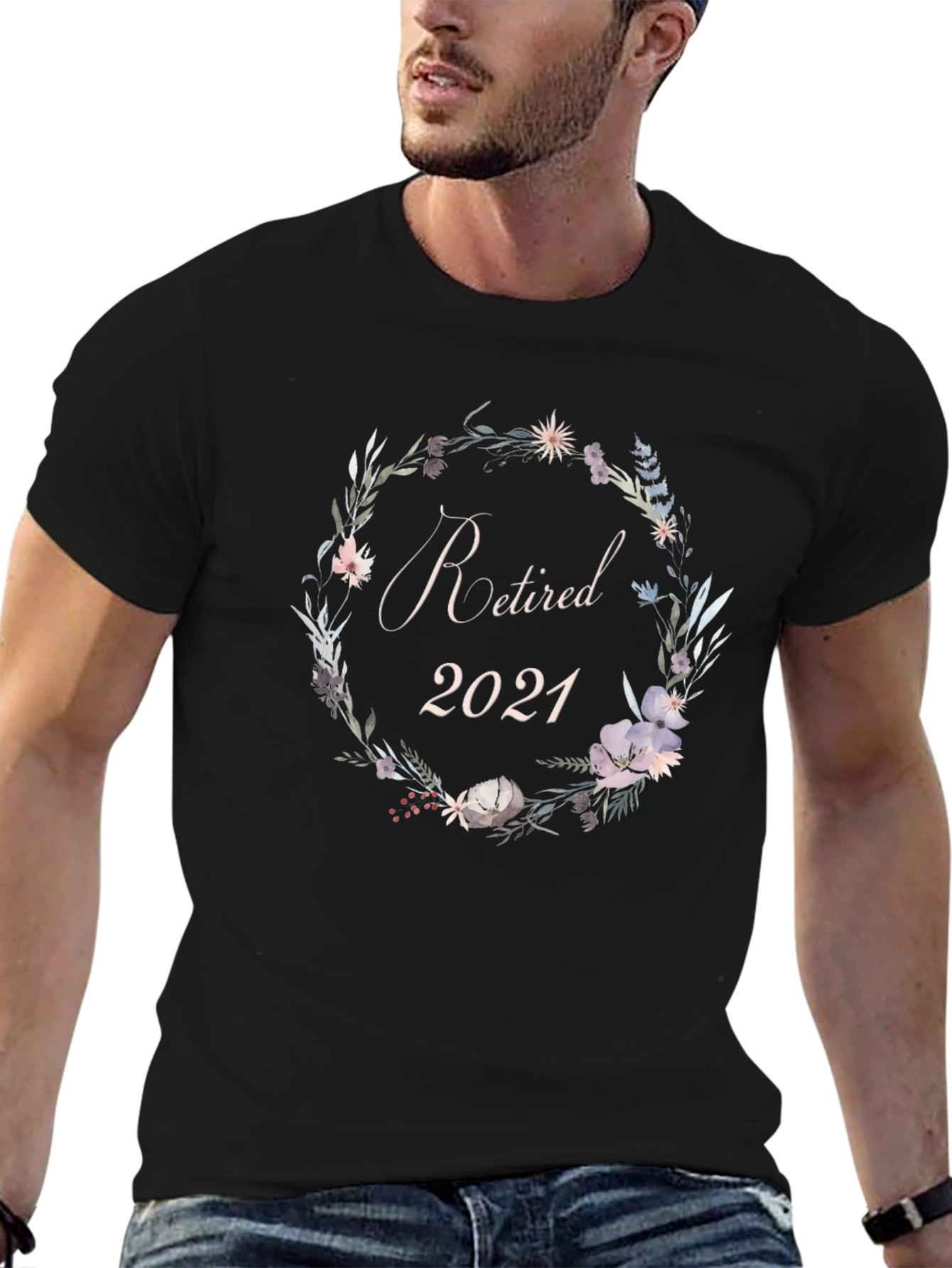 Retired 2021 Floral Wreath T-Shirt
