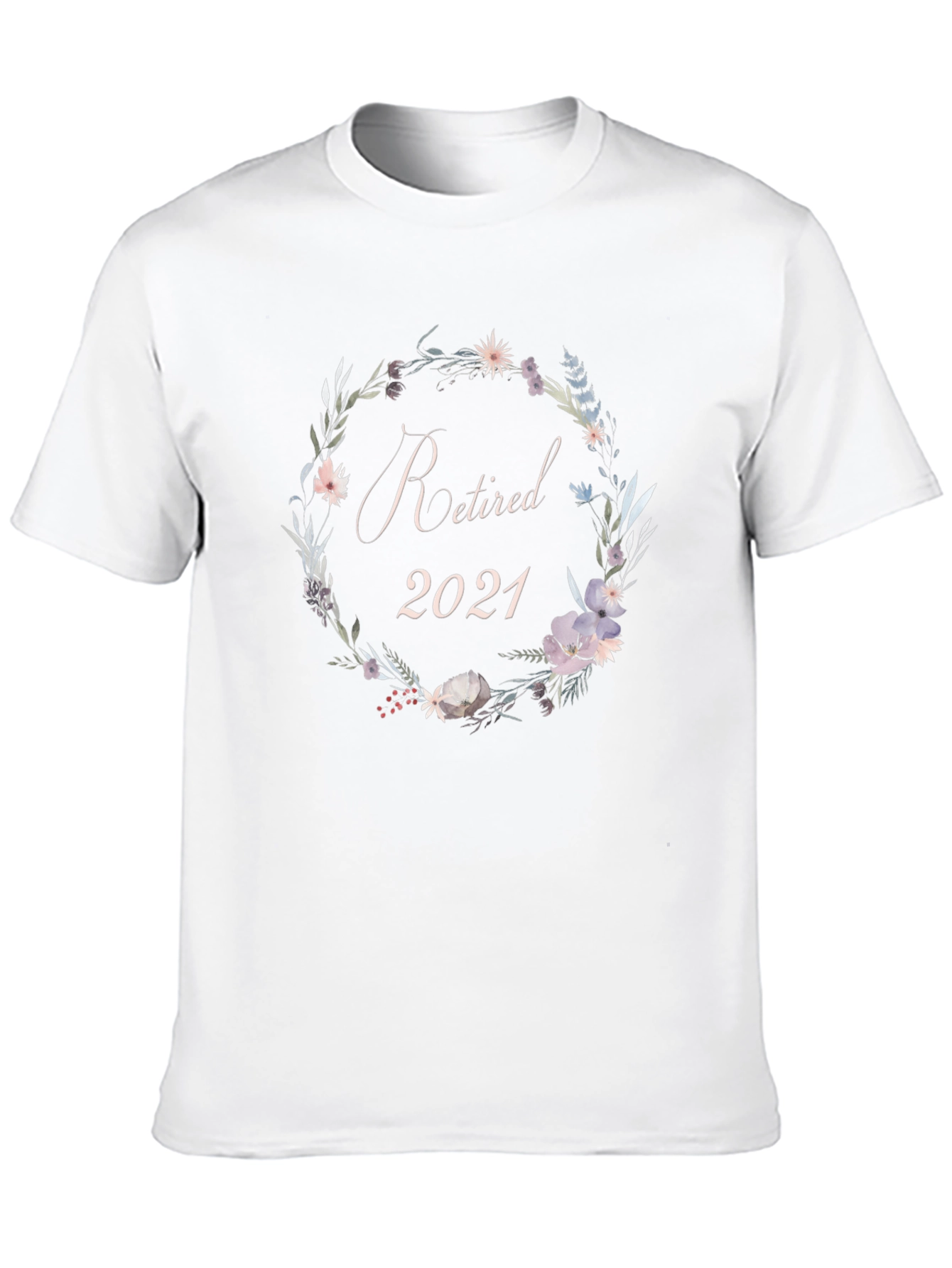 Retired 2021 Floral Wreath T-Shirt