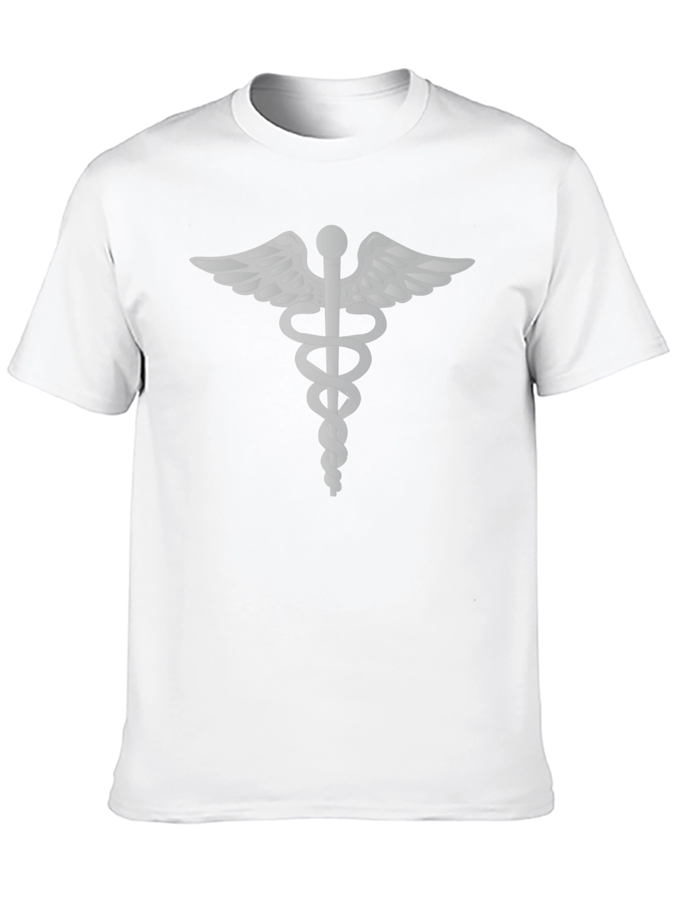Caduceus Symbol Graphic T-Shirt