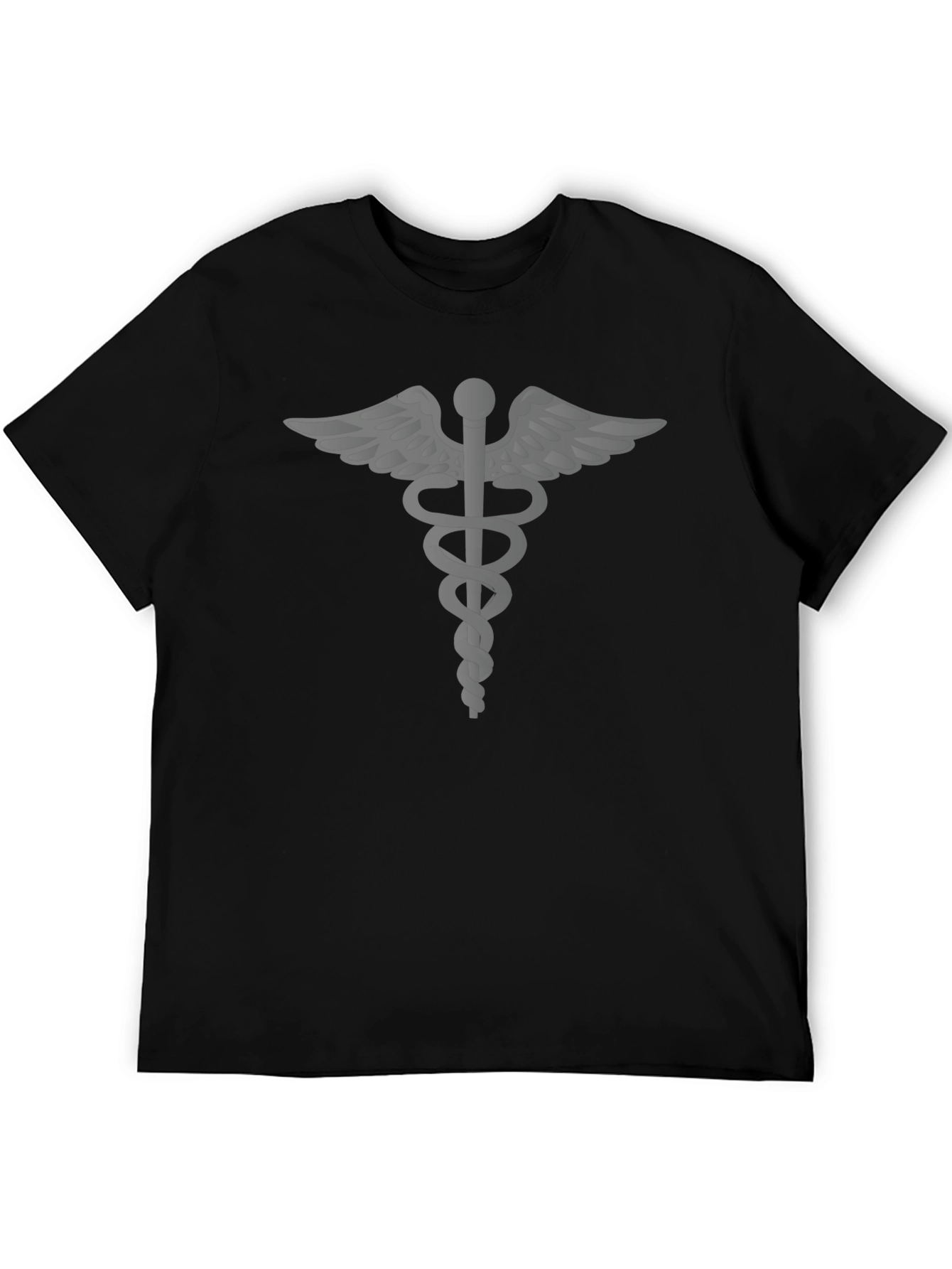 Caduceus Symbol Graphic T-Shirt