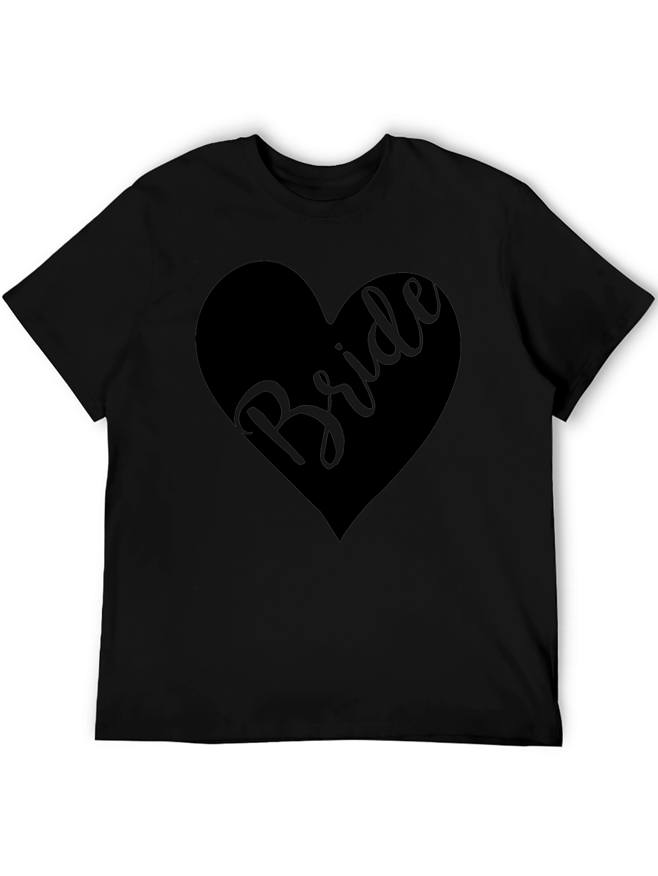 Bride Heart Graphic Tee - Wedding Party Shirt