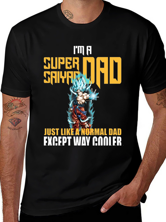 Super Saiyan Dad T-Shirt - Way Cooler Than Normal!