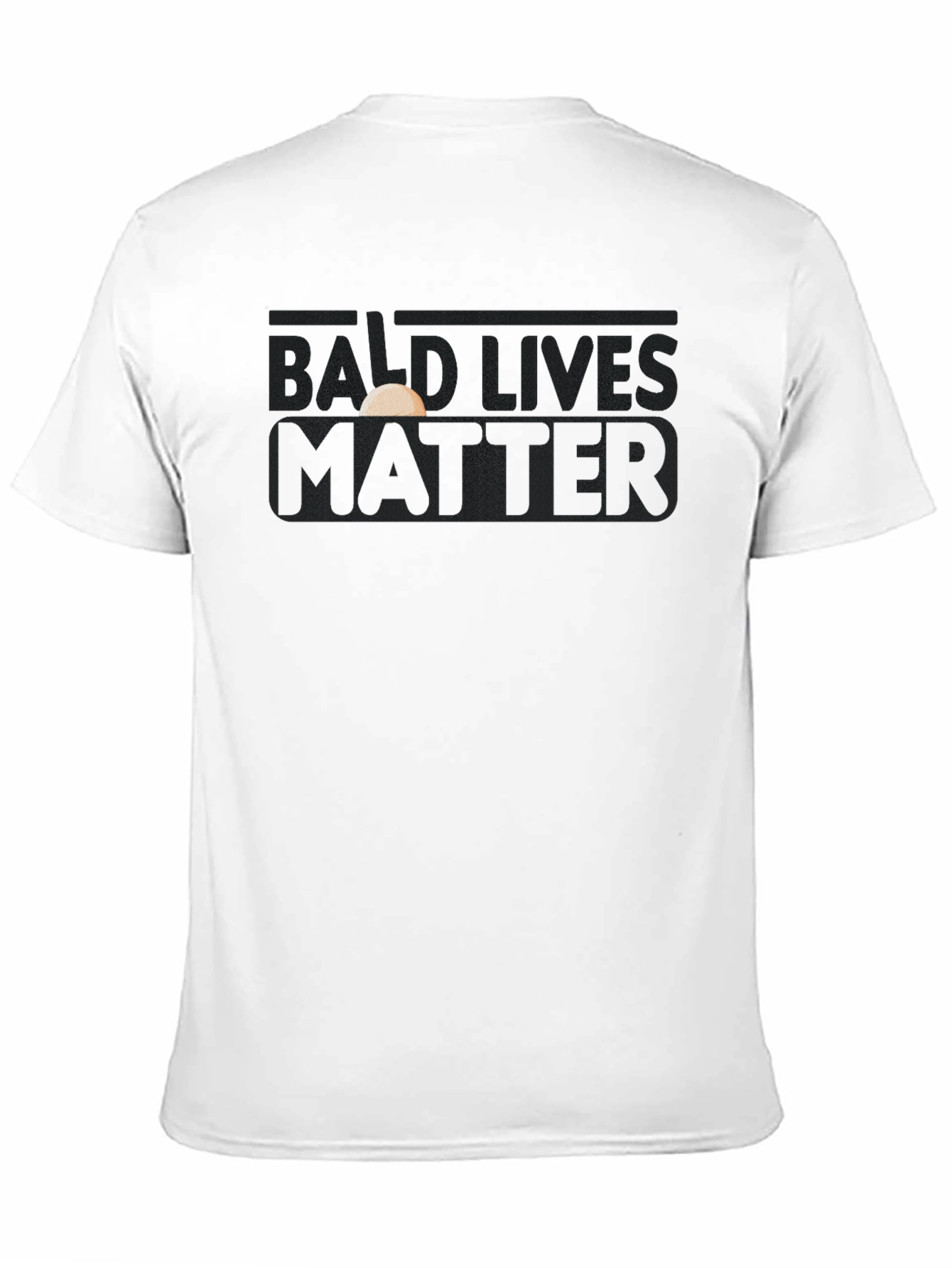 Bald Lives Matter Graphic T-Shirt