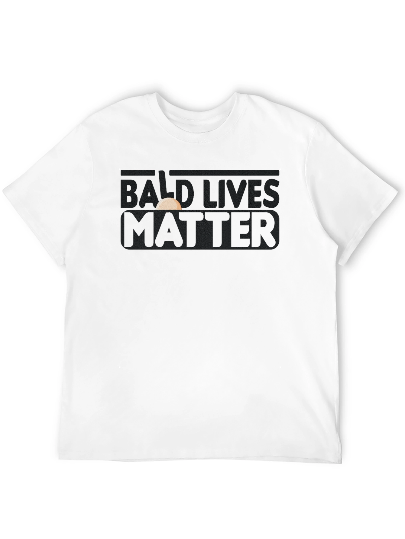 Bald Lives Matter Graphic T-Shirt