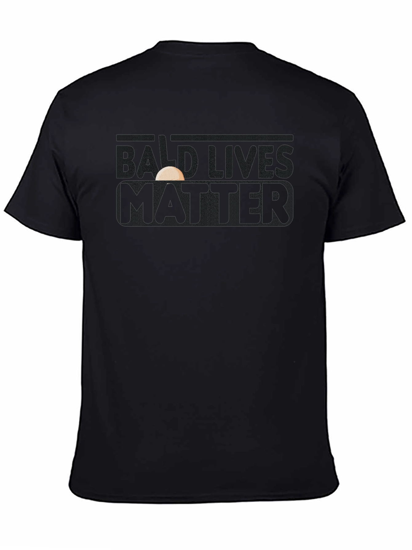 Bald Lives Matter Graphic T-Shirt