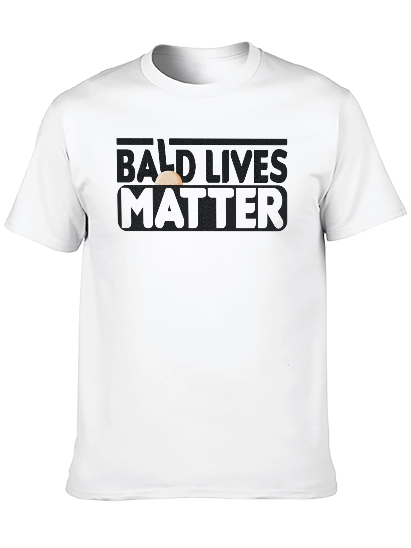 Bald Lives Matter Graphic T-Shirt