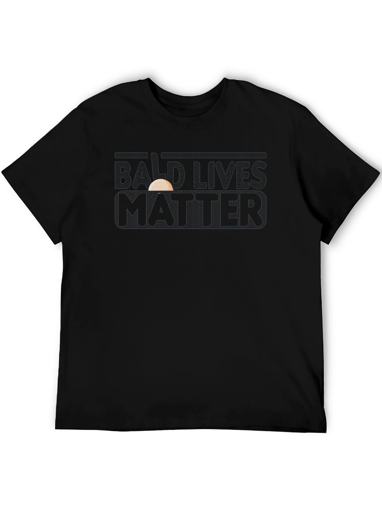 Bald Lives Matter Graphic T-Shirt