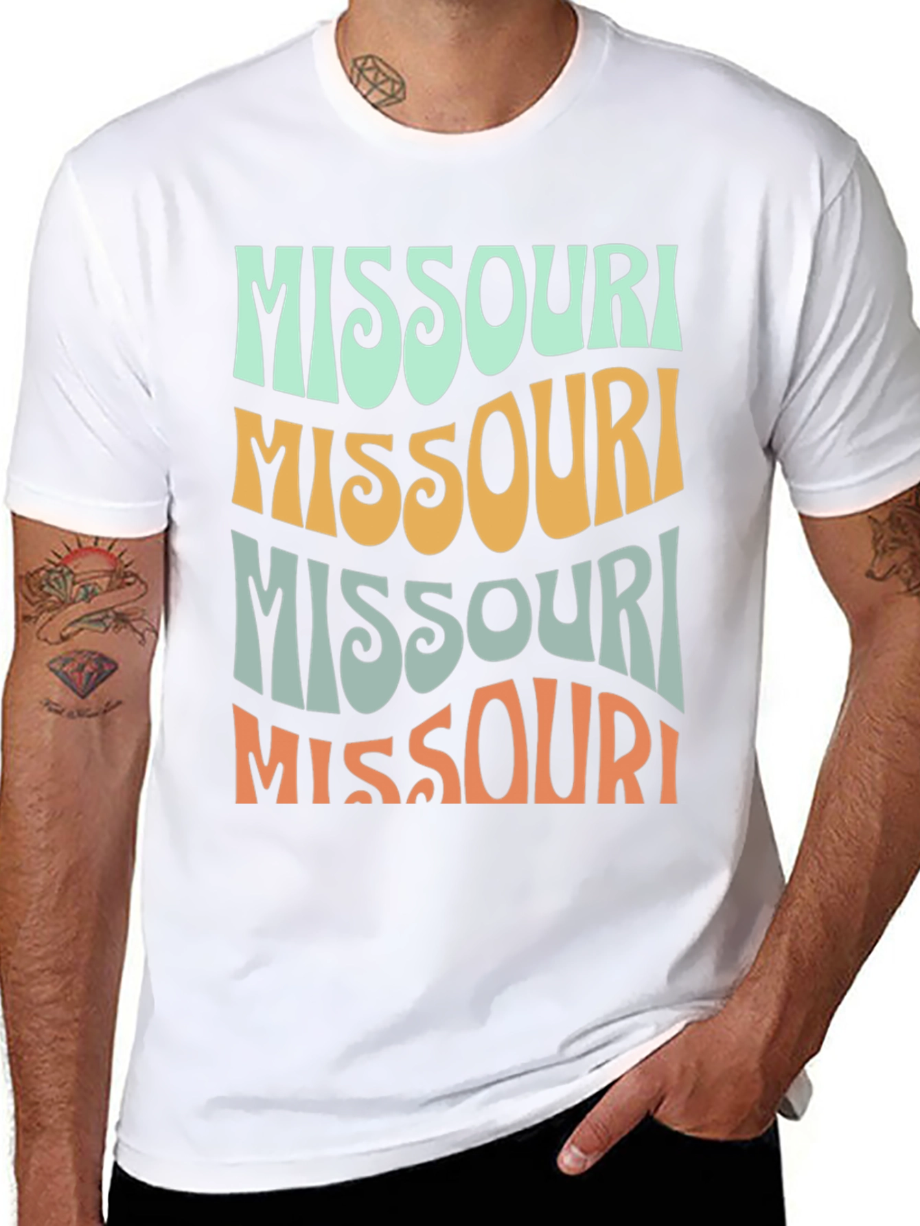 Retro Missouri Graphic T-Shirt