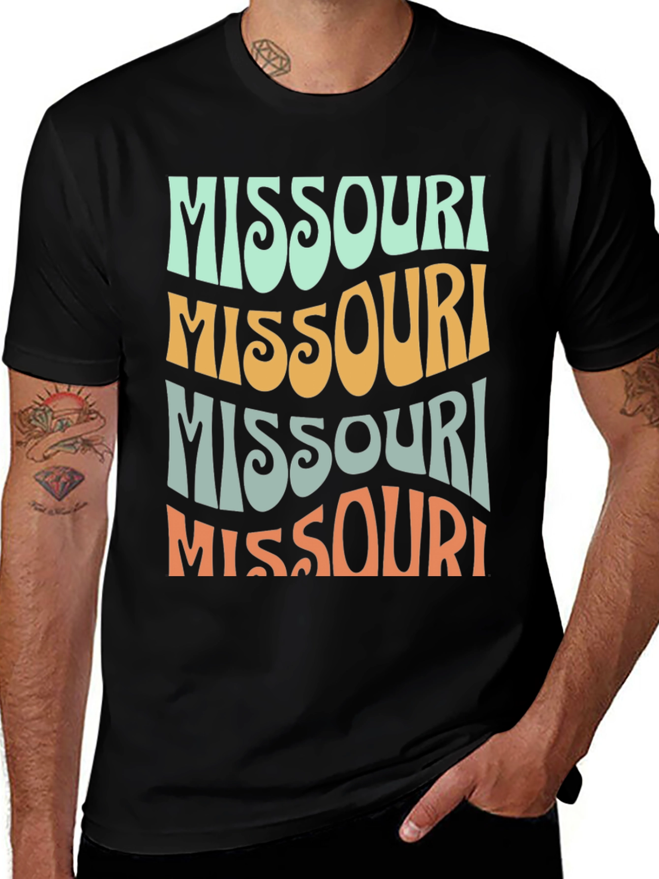 Retro Missouri Graphic T-Shirt