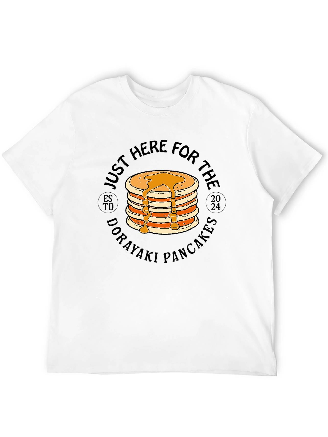 Just Here For The Dorayaki Pancakes T-Shirt
