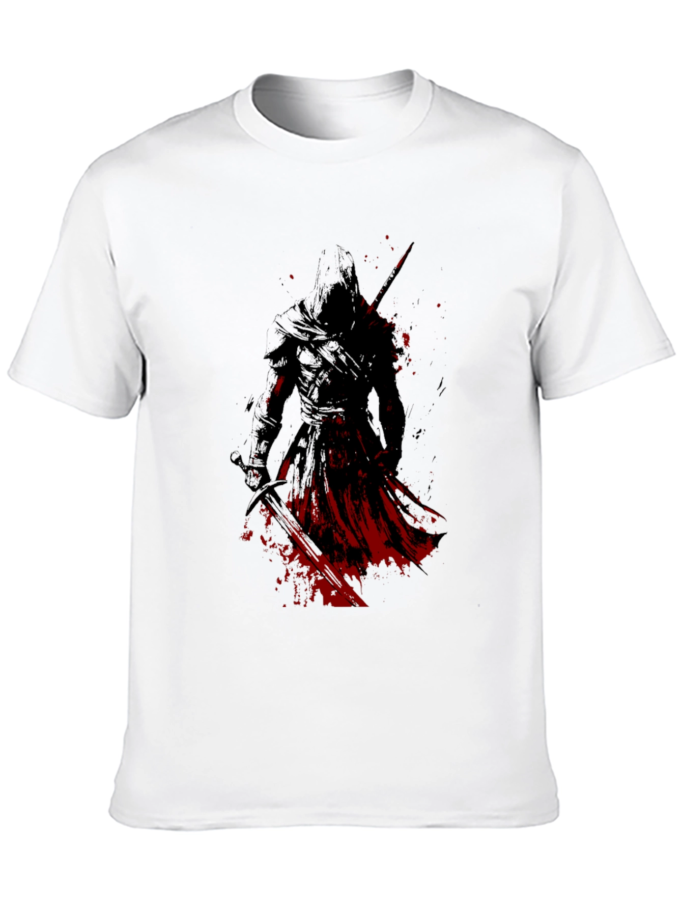 Assassin Graphic T-Shirt - Dark Warrior Design