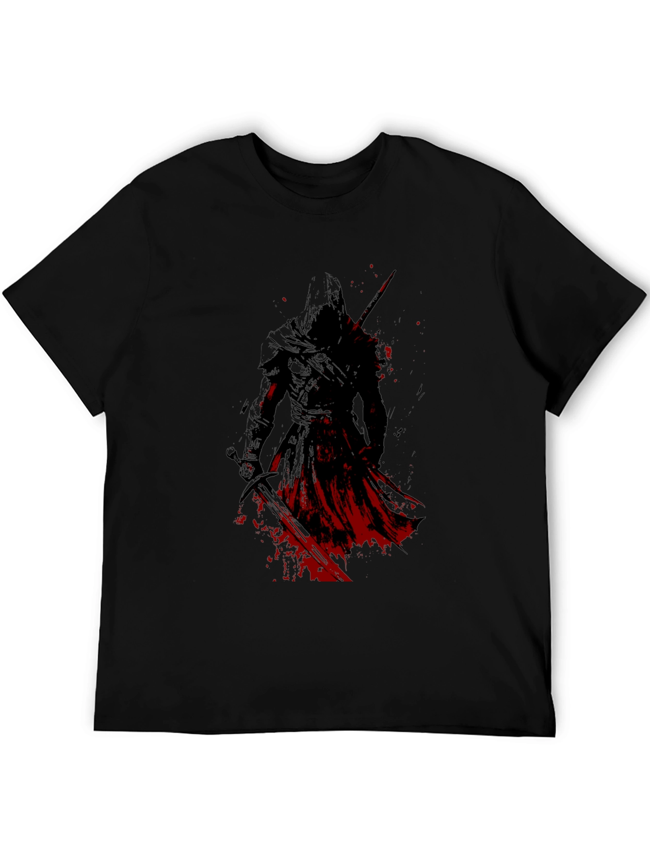 Assassin Graphic T-Shirt - Dark Warrior Design
