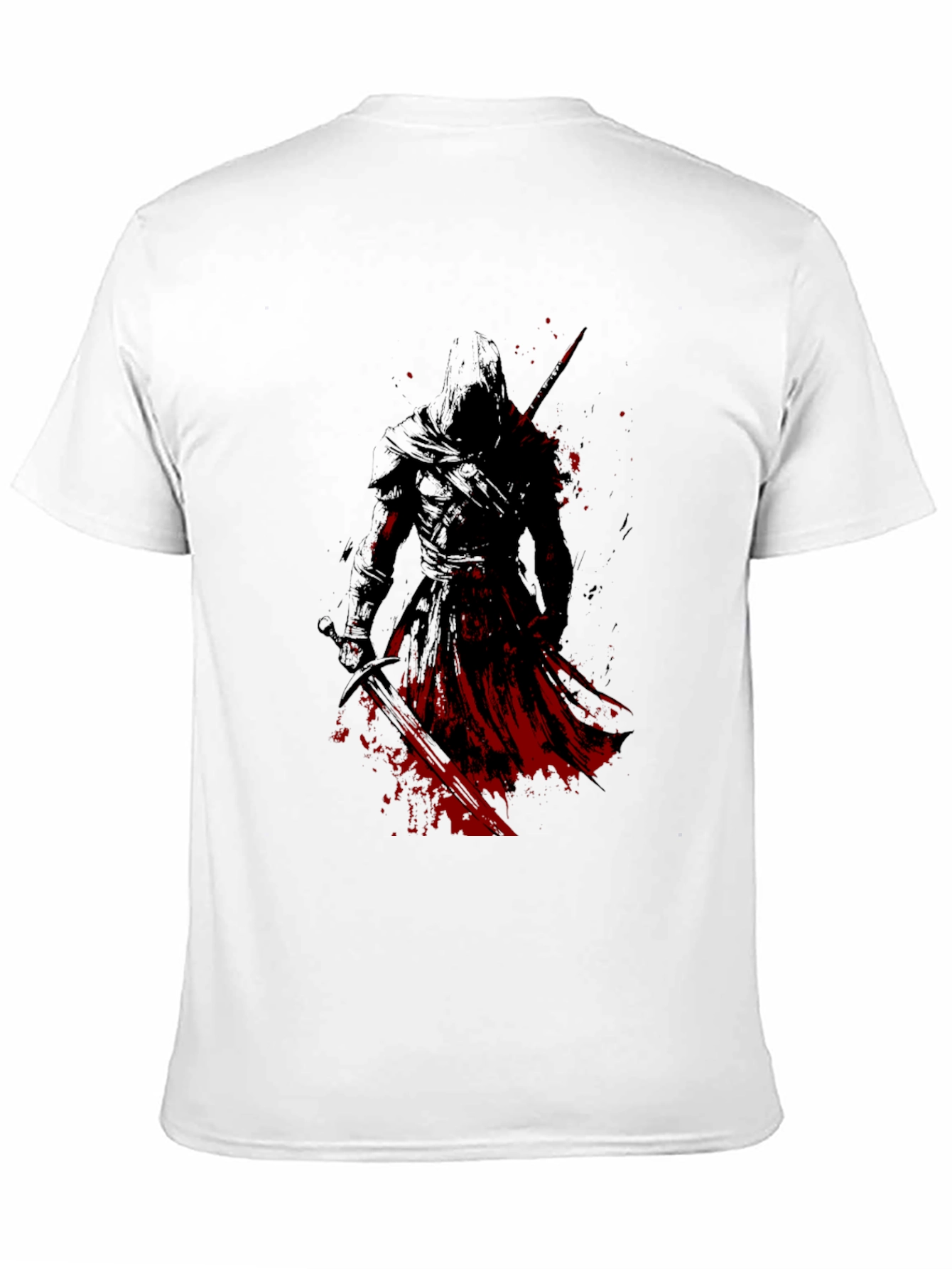 Assassin Graphic T-Shirt - Dark Warrior Design