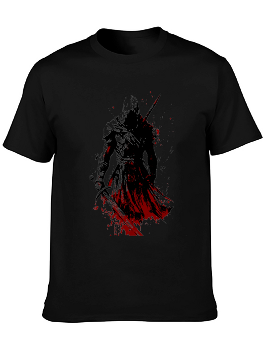 Assassin Graphic T-Shirt - Dark Warrior Design