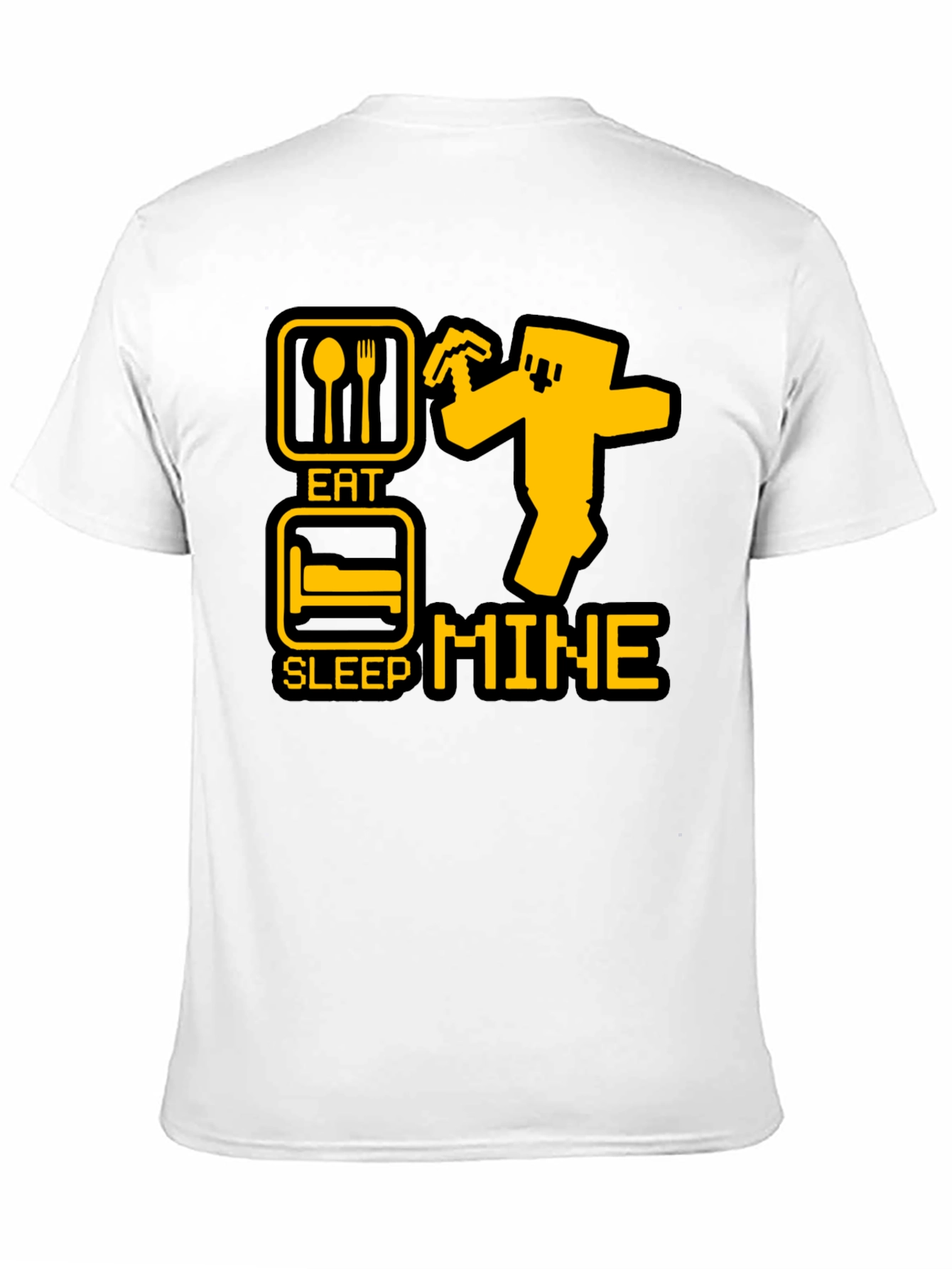 Eat Sleep Mine T-Shirt - Gamer Apparel