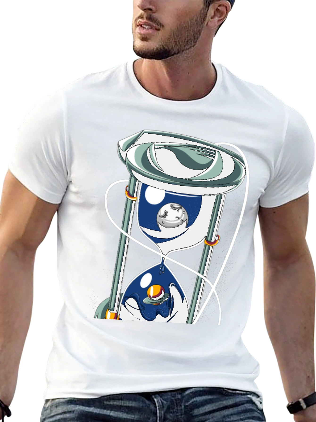 Time and Space Hourglass T-Shirt