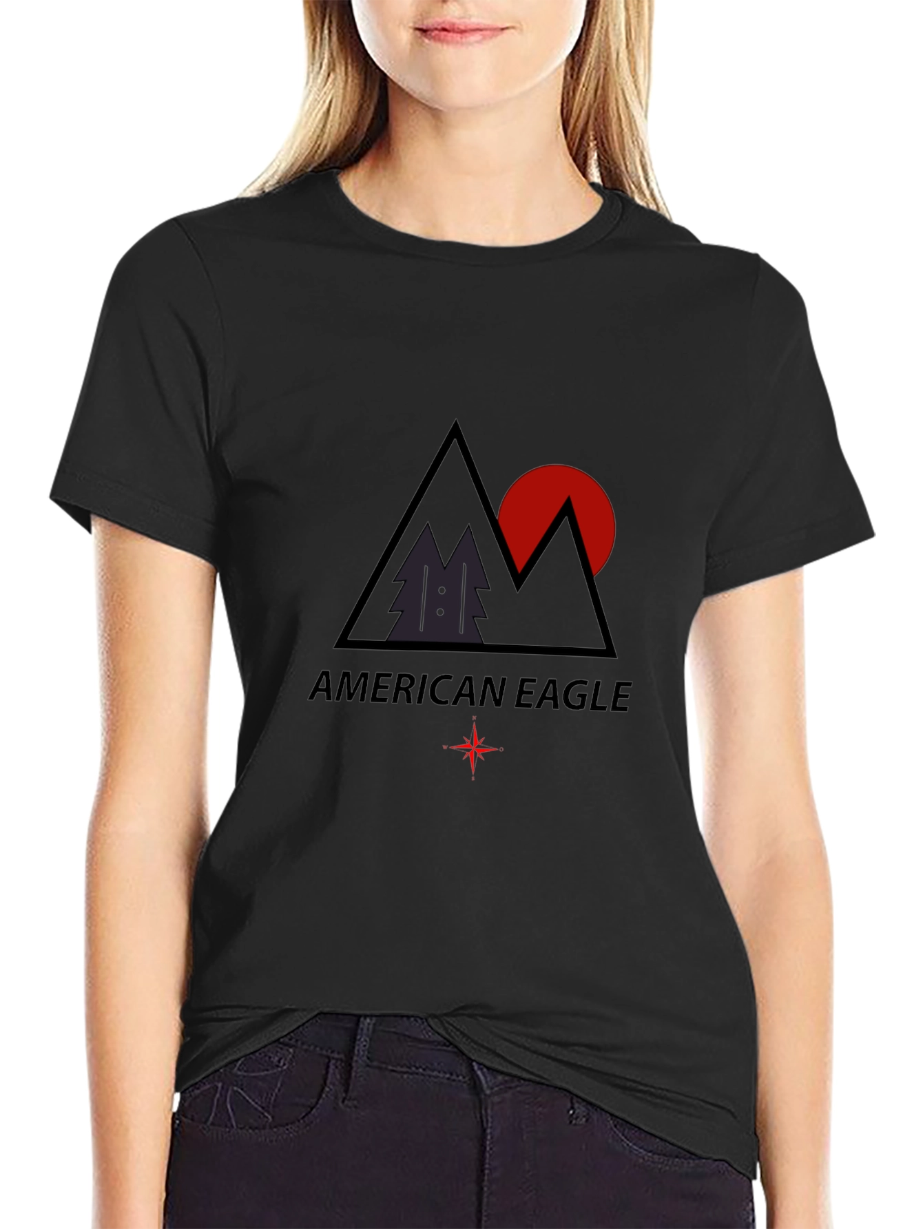 American Eagle Mountain Graphic T-Shirt