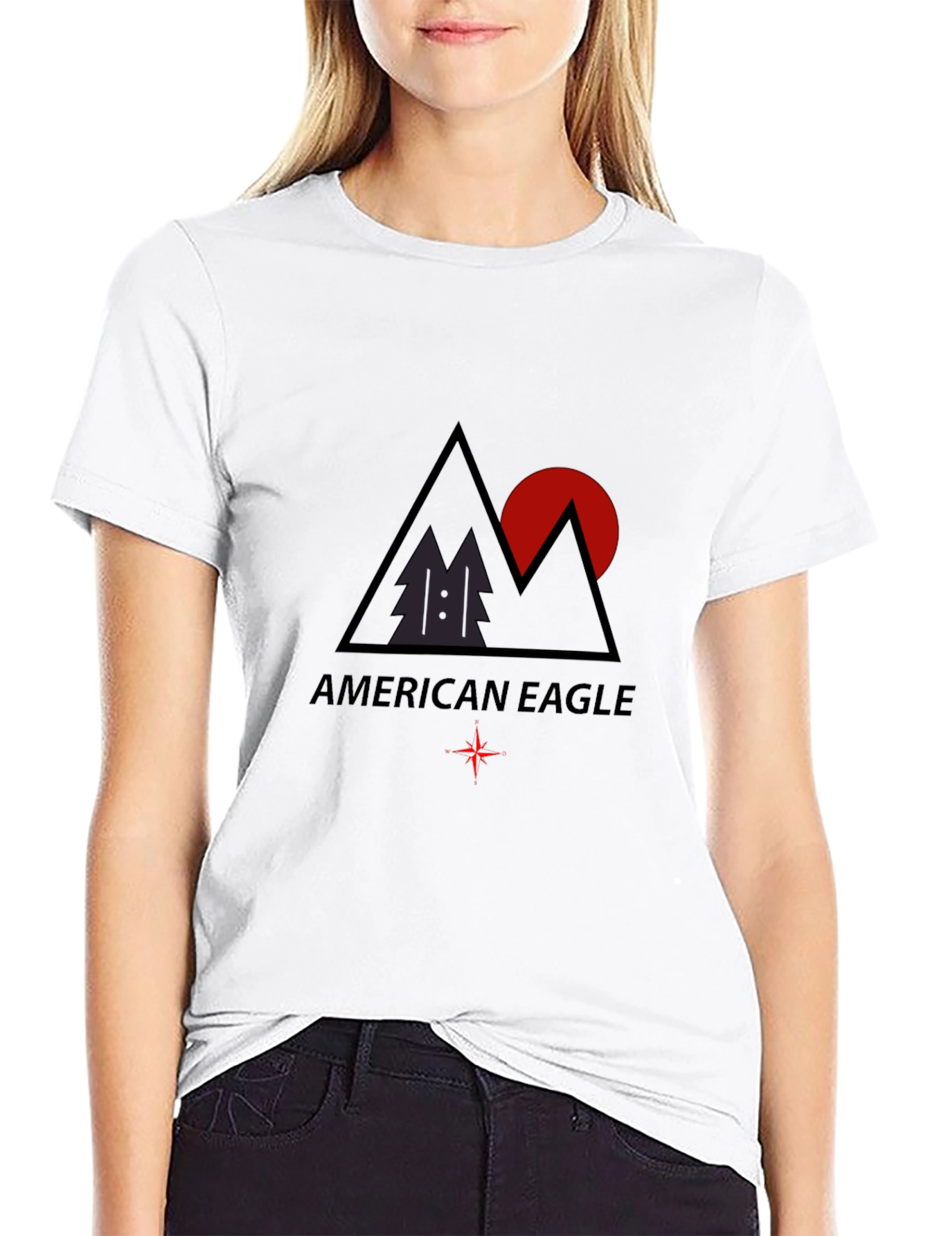 American Eagle Mountain Graphic T-Shirt