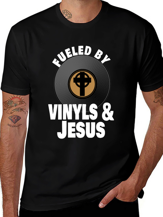 Fueled By Vinyls & Jesus T-Shirt