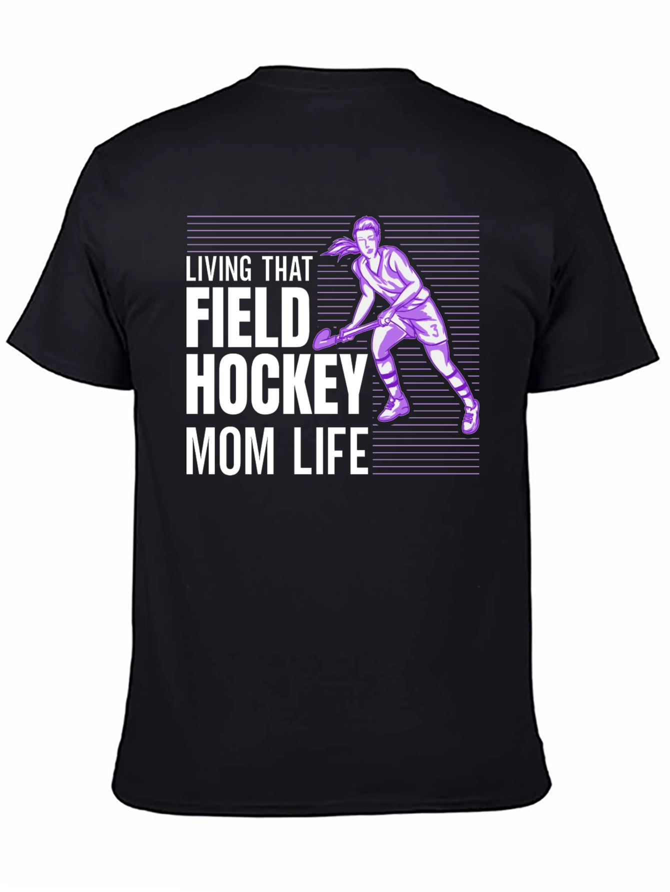 Field Hockey Mom Life Graphic Tee