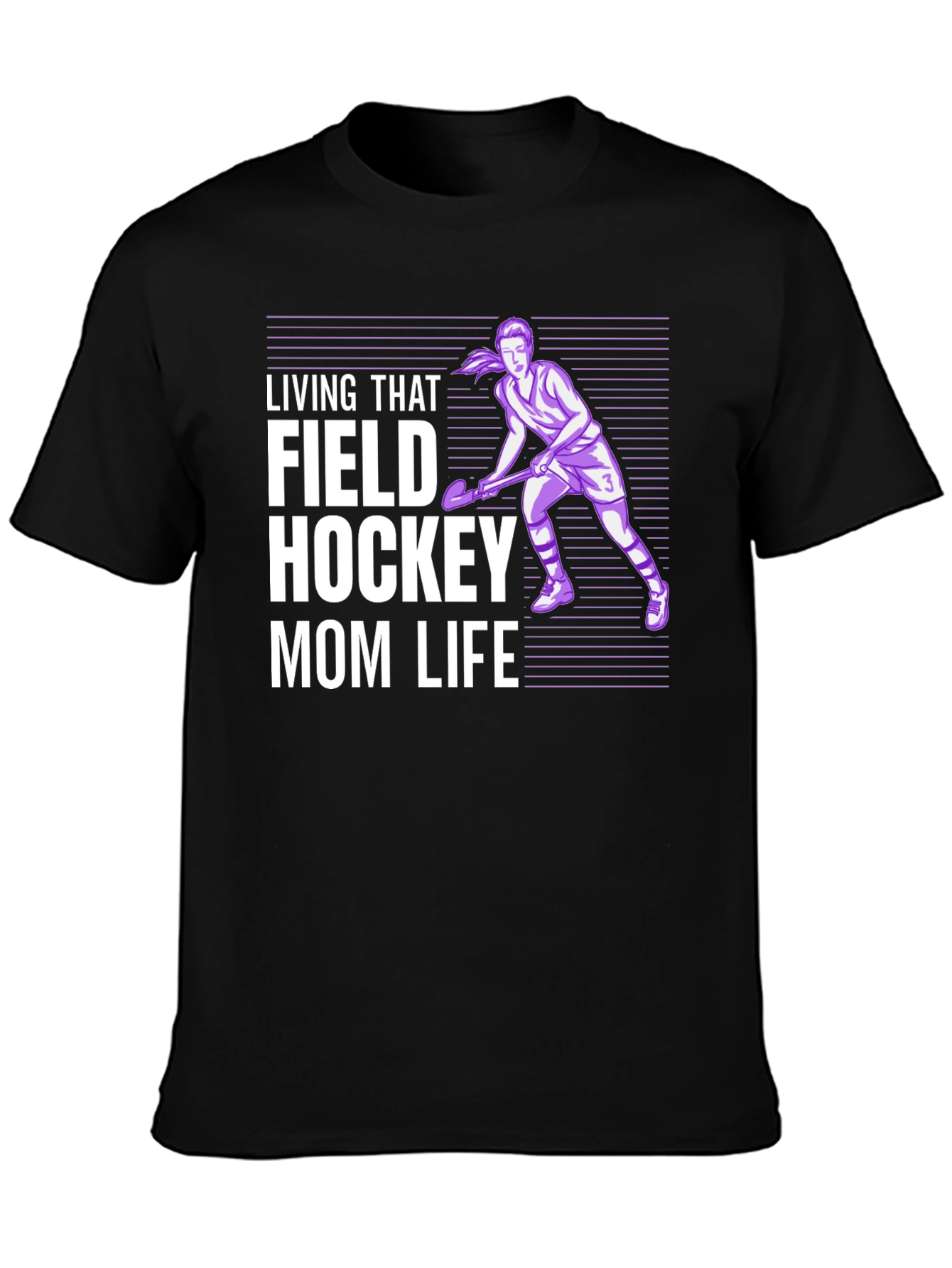Field Hockey Mom Life Graphic Tee