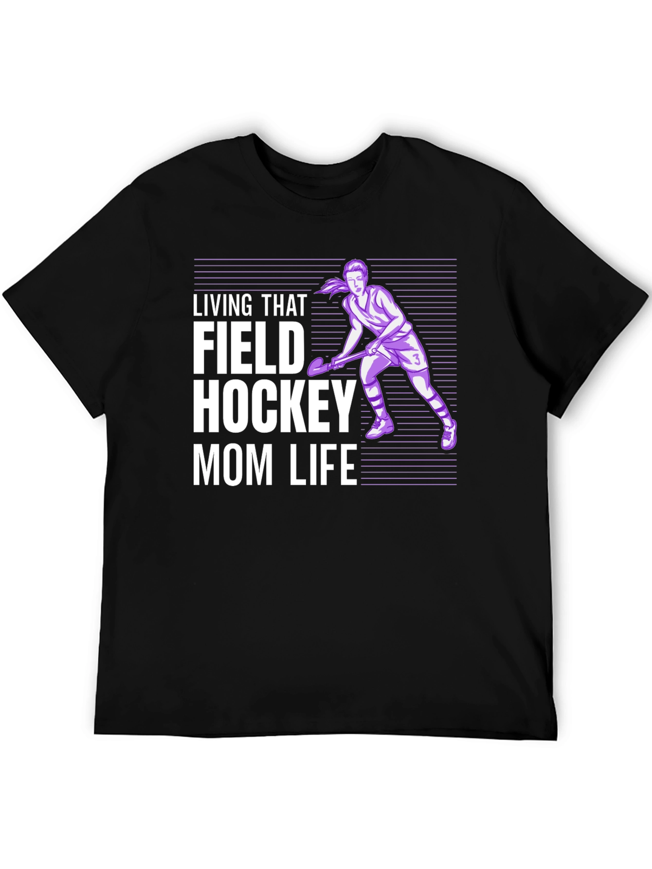 Field Hockey Mom Life Graphic Tee