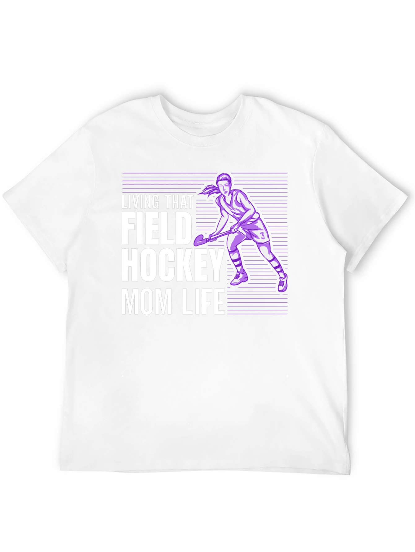 Field Hockey Mom Life Graphic Tee