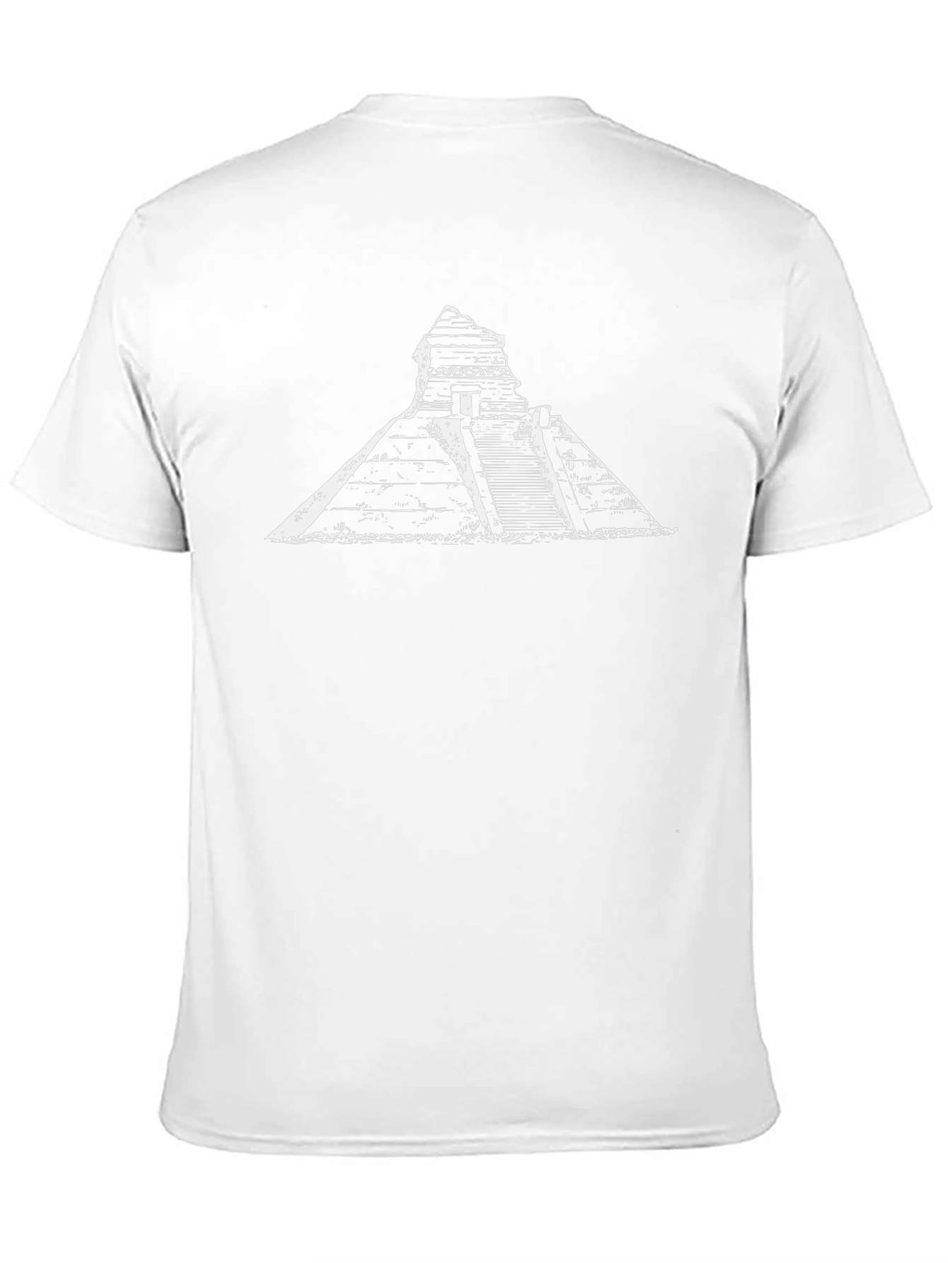 Mayan Pyramid T-Shirt - Black Graphic Tee