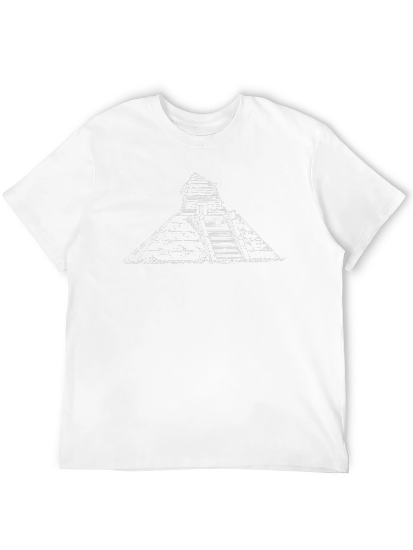 Mayan Pyramid T-Shirt - Black Graphic Tee